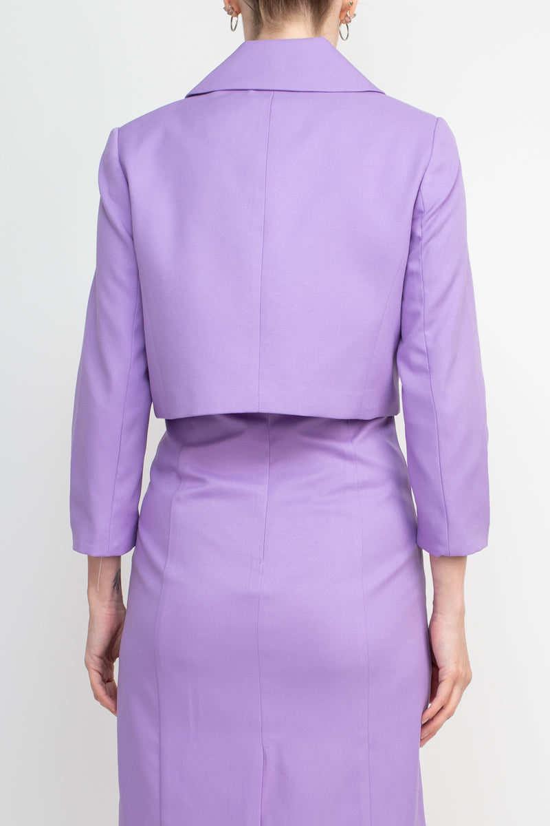 Cocktail Dresses Short Cocktail Fitted Jacket Dress Hyacynth