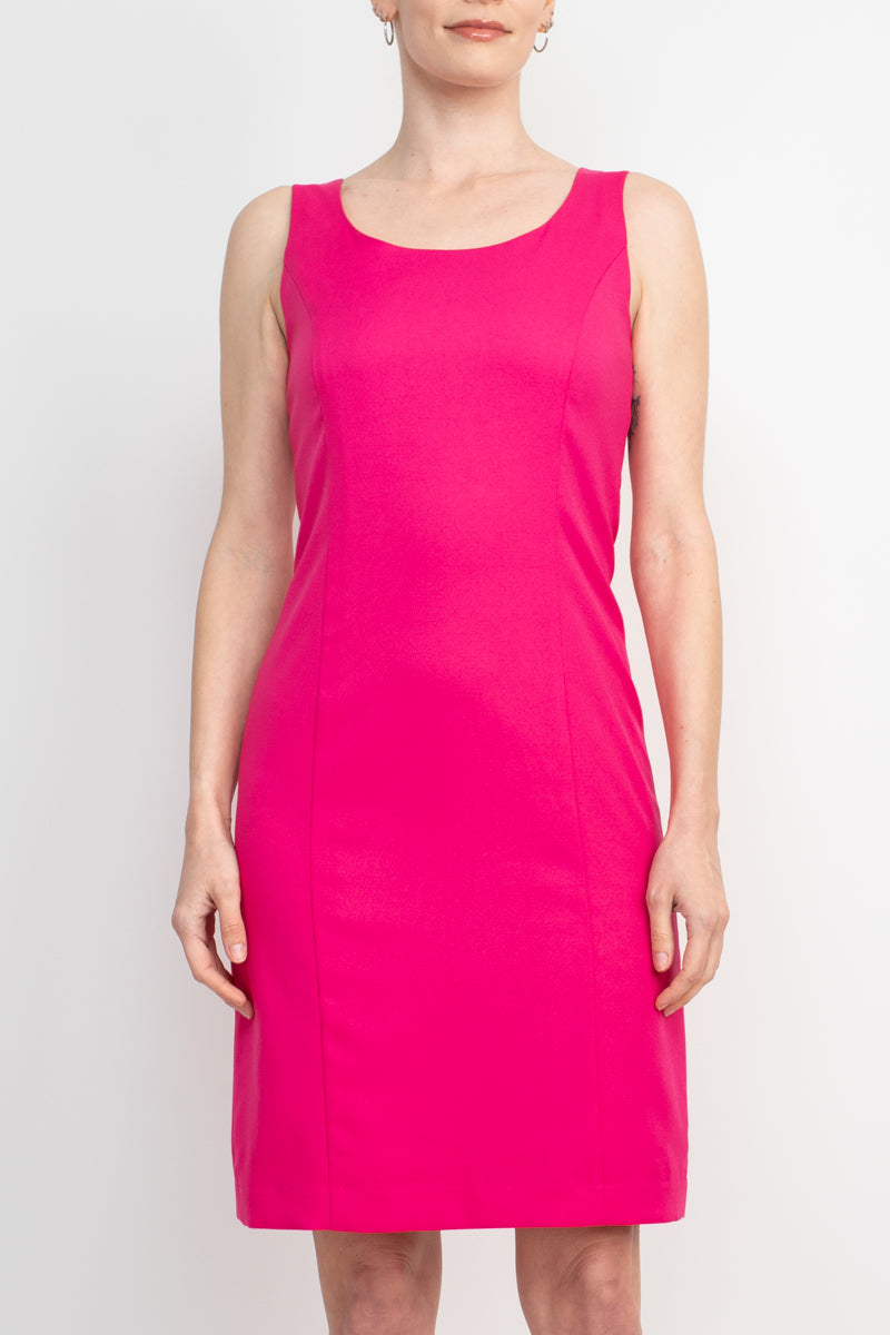 Cocktail Dresses Short Cocktail Fitted Jacket Dress Hot Pink