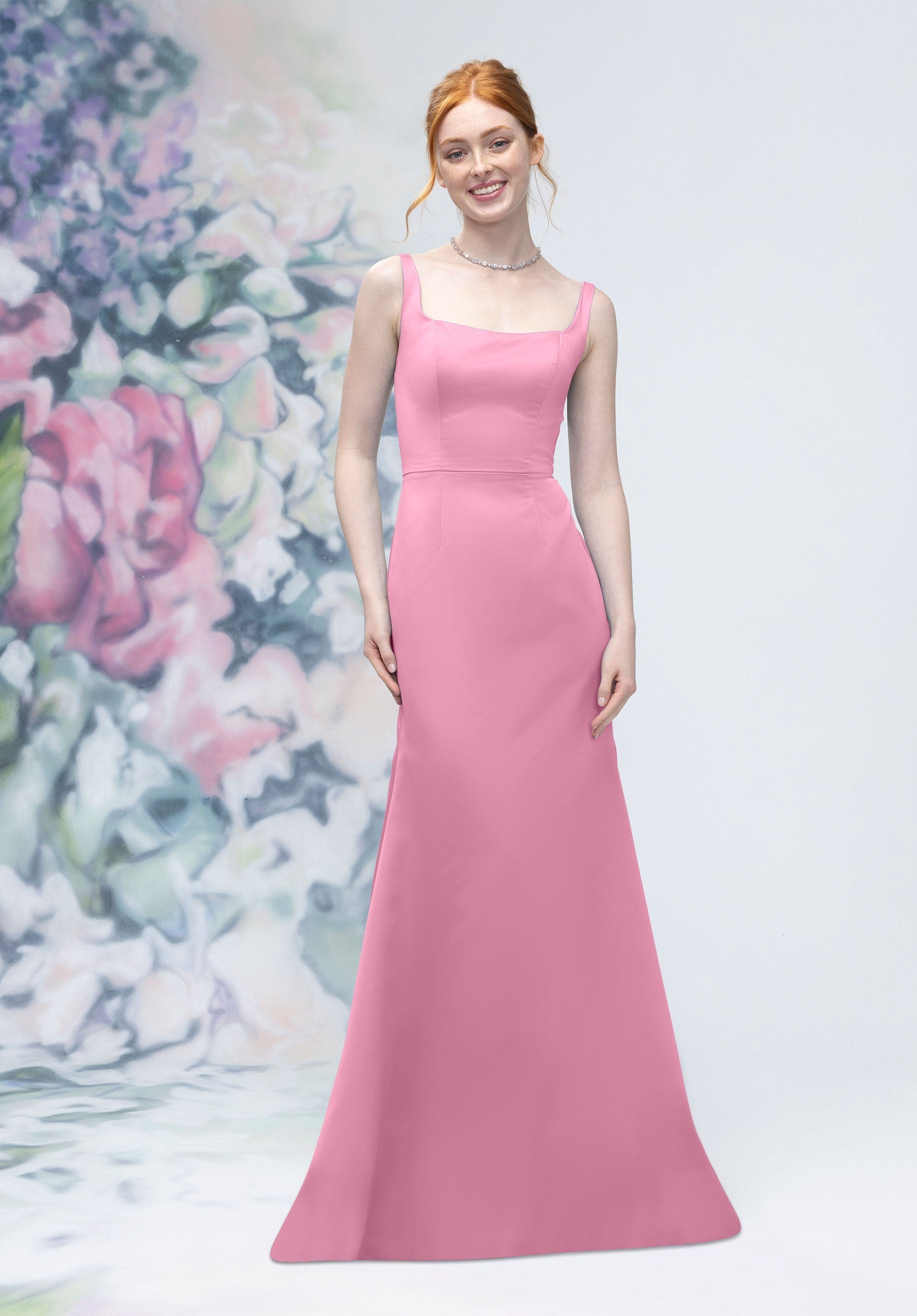 Formal Dresses Formal A line Long Dress MGNY Madeline Gardner New York 3030006 Peony