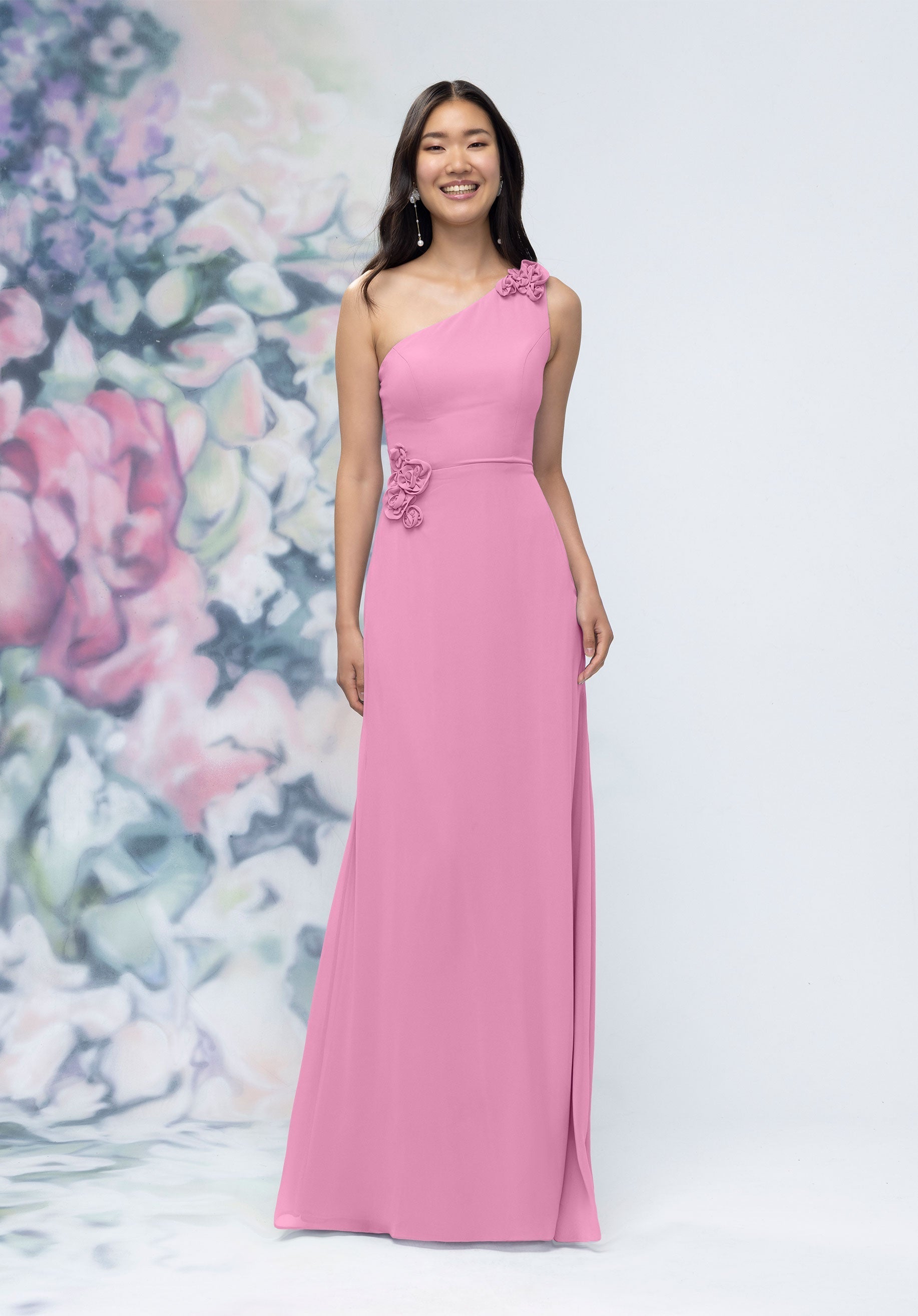 Formal Dresses 3D Floral Long Formal Dress Bloom