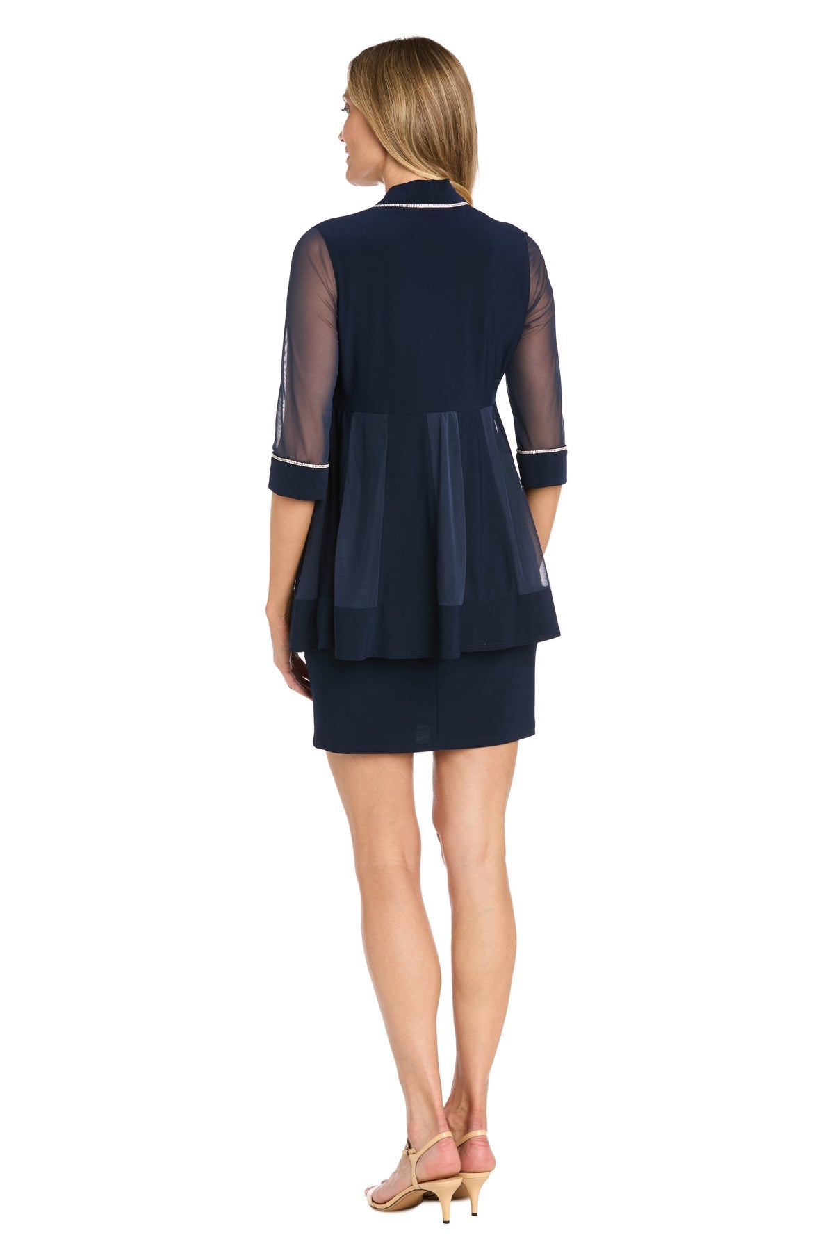 Mother of the Bride Dresses Short Formal Jacket Mother of the Bride Dress Navy
