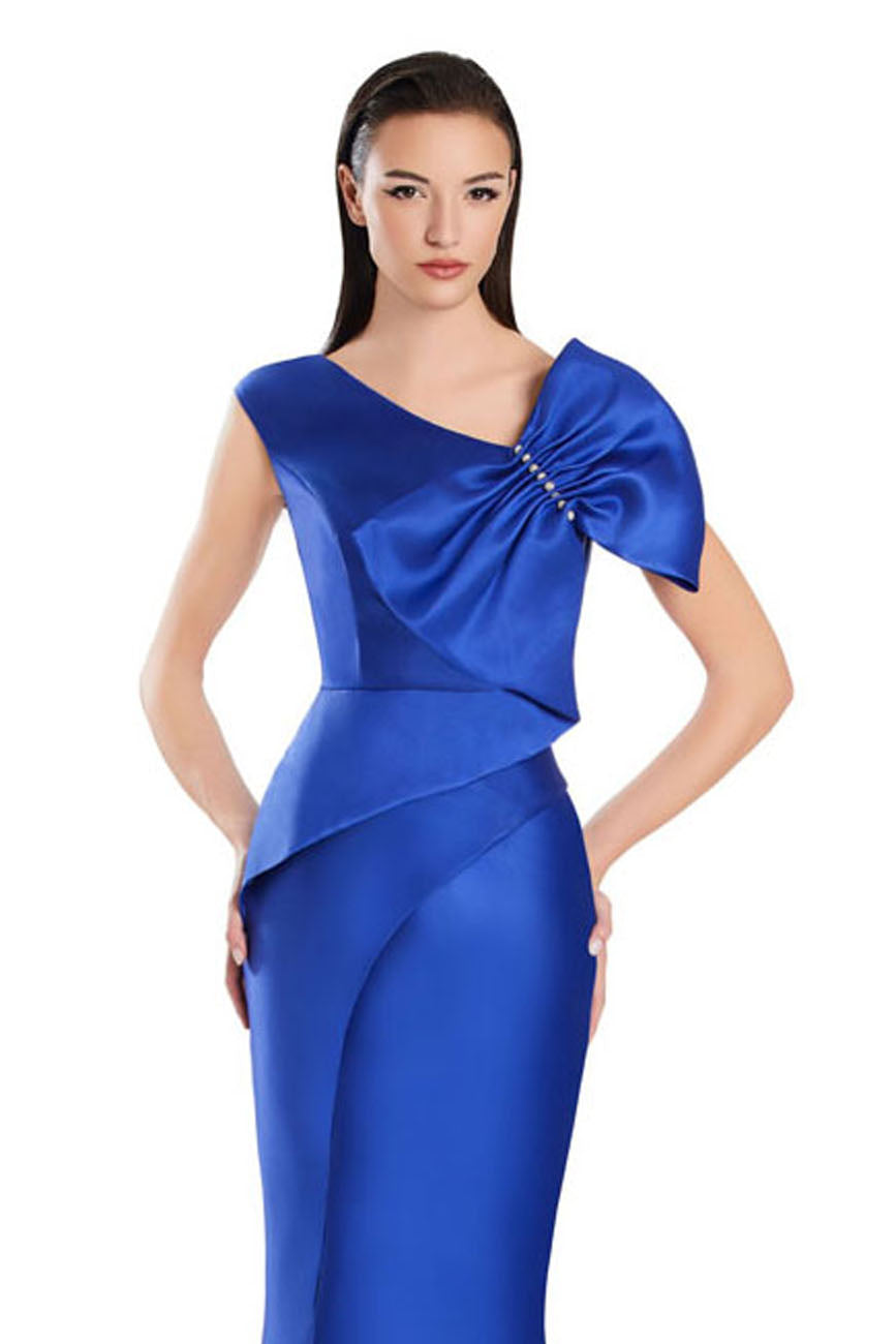 Formal Dresses Mermaid Long Formal Pleated Evening Dress Royal
