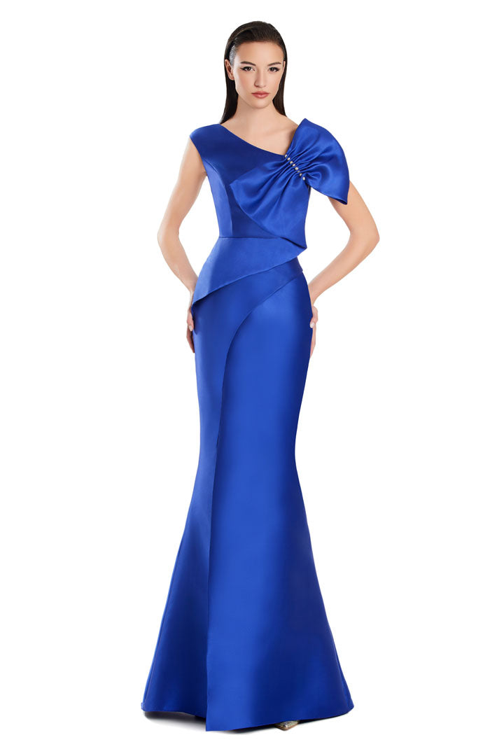 Formal Dresses Mermaid Long Formal Pleated Evening Dress Royal