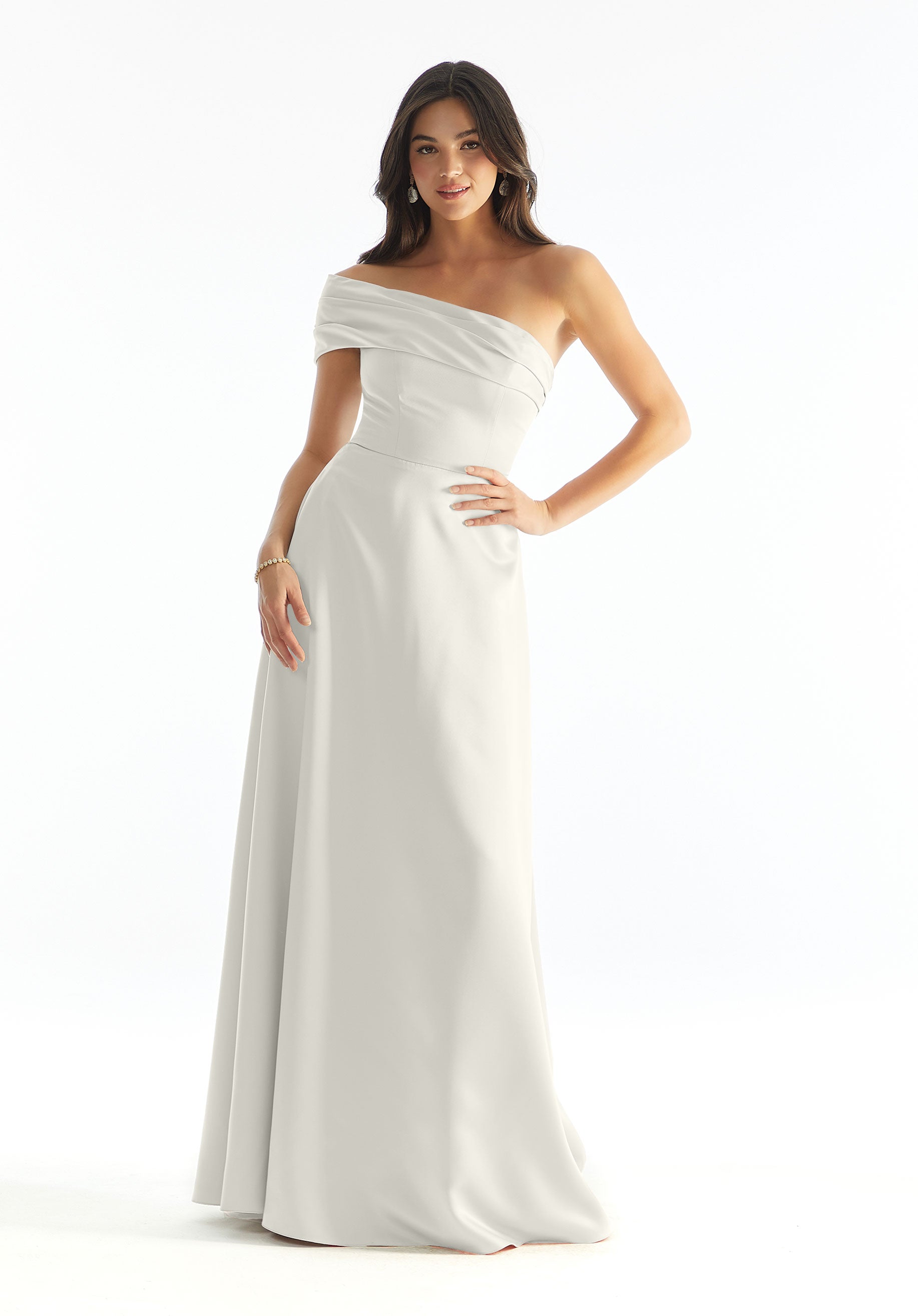 Wedding Dresses A Line Wedding Bridal Dress MGNY Madeline Gardner New York 31237 Ivory
