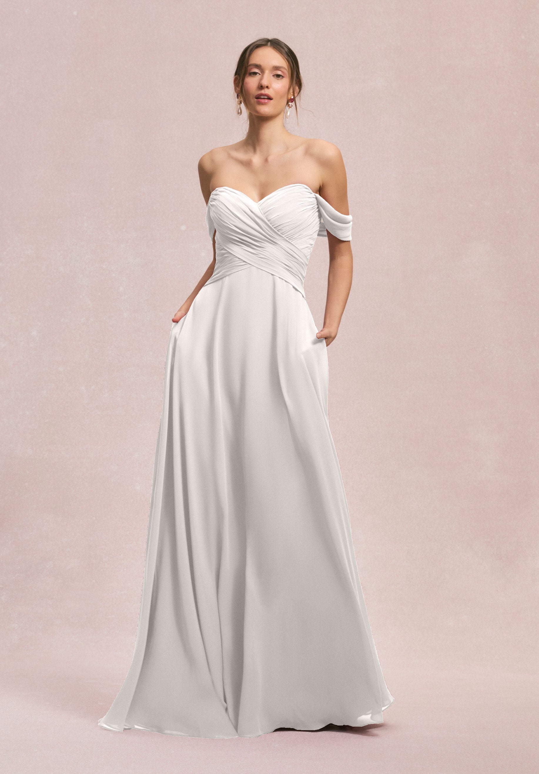 Formal Dresses Formal Pleated Evening Formal Dress MGNY Madeline Gardner New York 31248 Silver