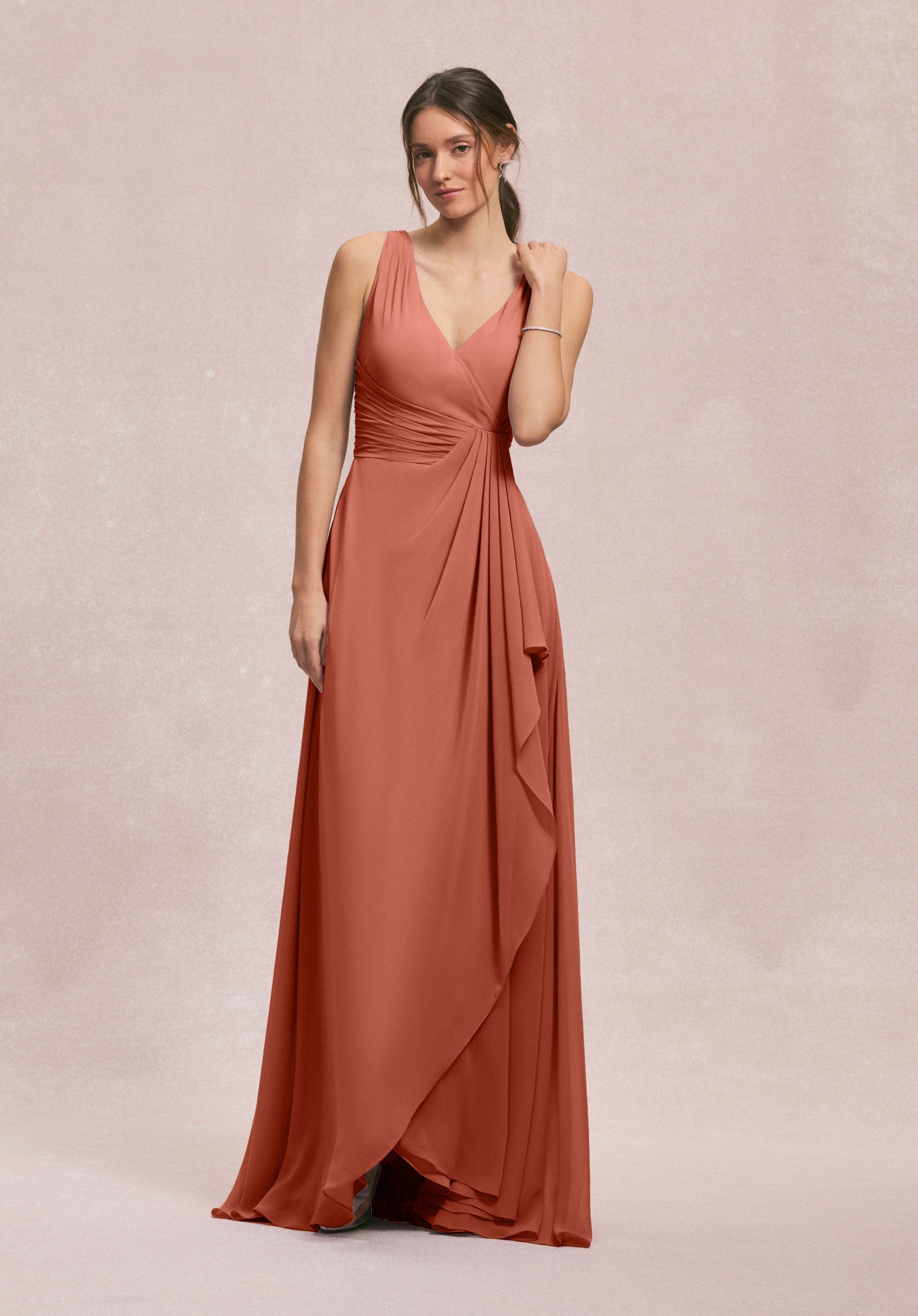 Formal Dresses Long Formal Evening Dress MGNY Madeline Gardner New York 31249 Spice