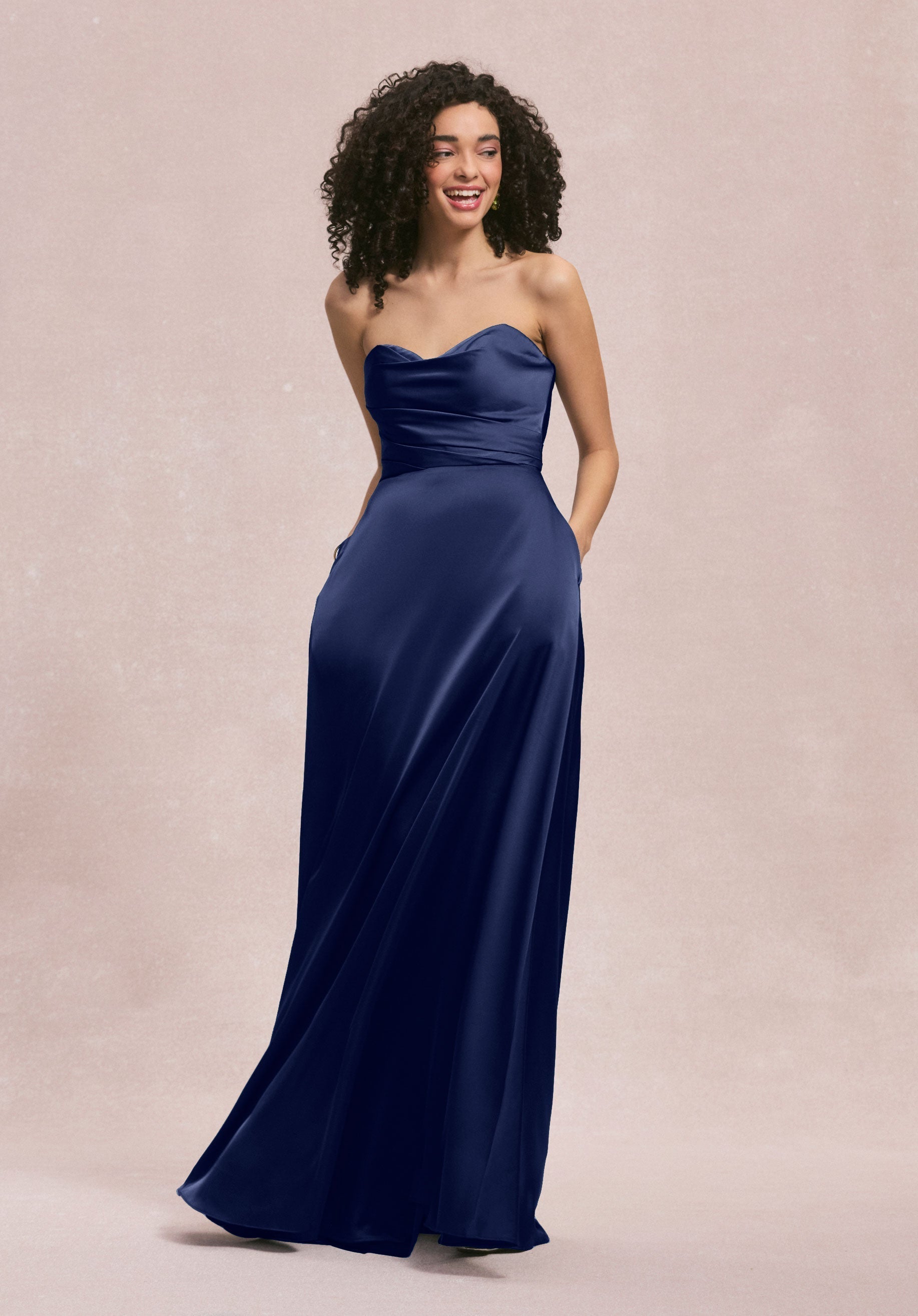 Formal Dresses Formal A Line Long Dress MGNY Madeline Gardner New York 31251 Sapphire