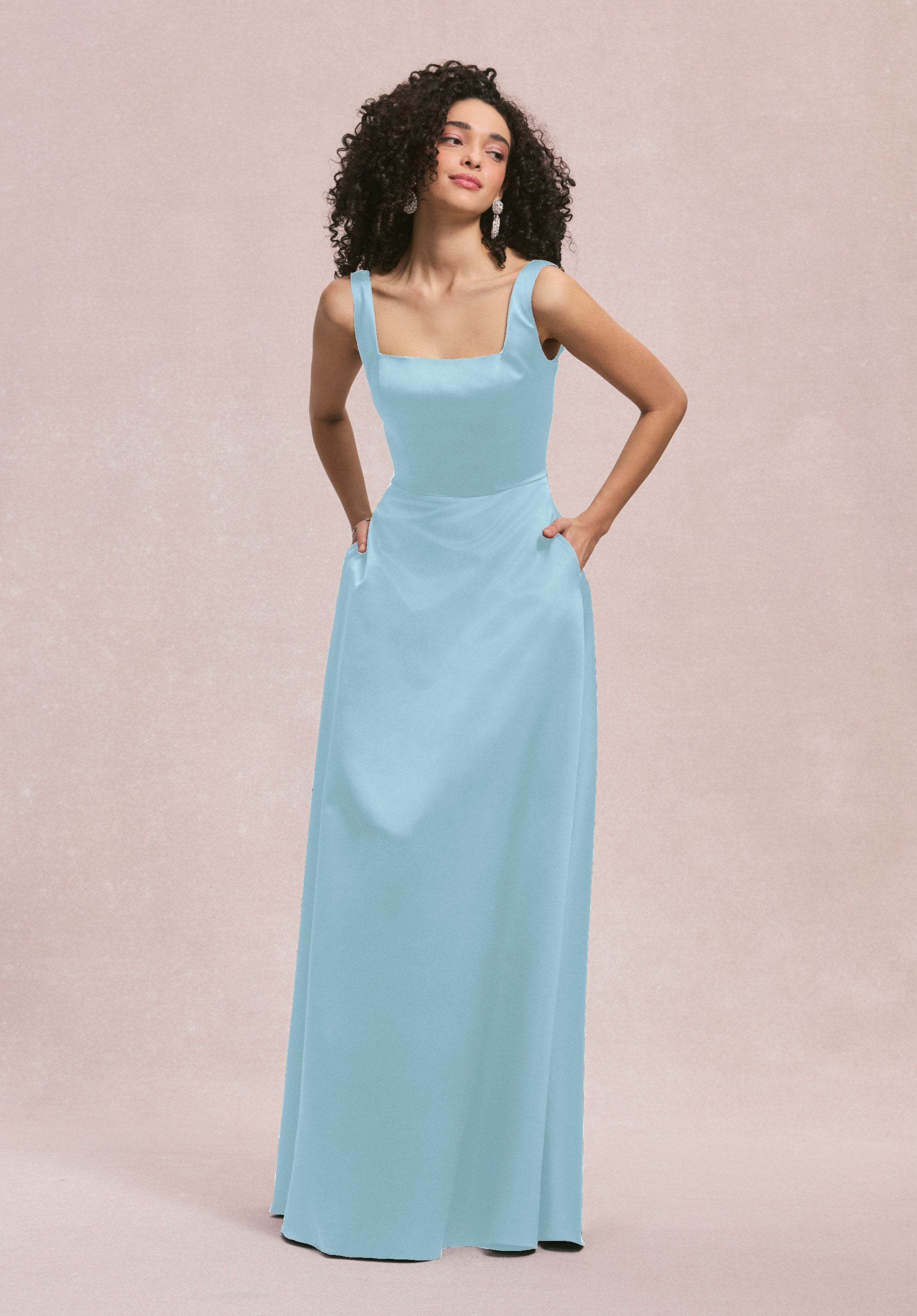 Formal Dresses Evening A Line Formal Dress MGNY Madeline Gardner New York 31258 Sky