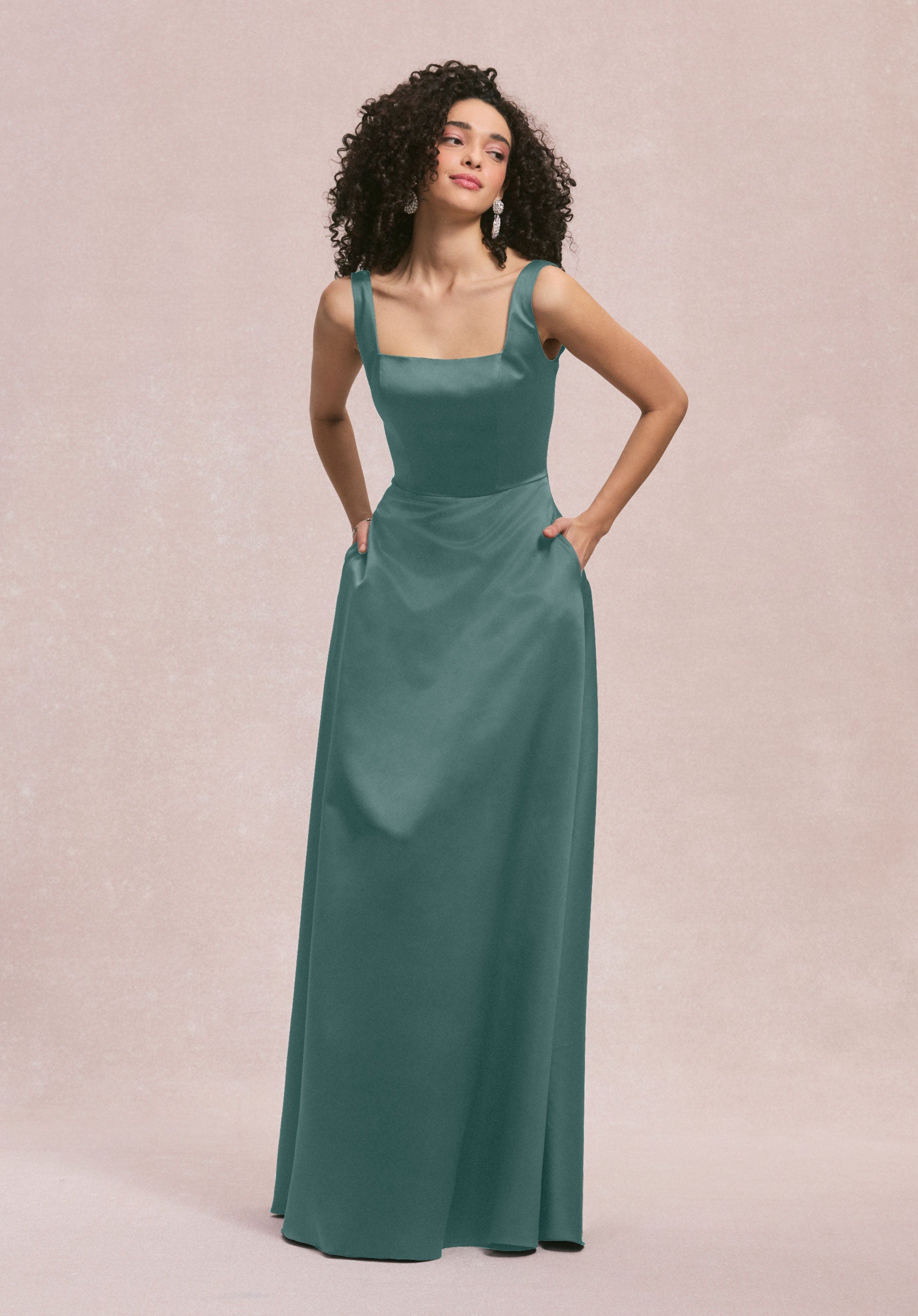 Formal Dresses Evening Formal Long A Line Dress MGNY Madeline Gardner New York 31258 Deep Sea