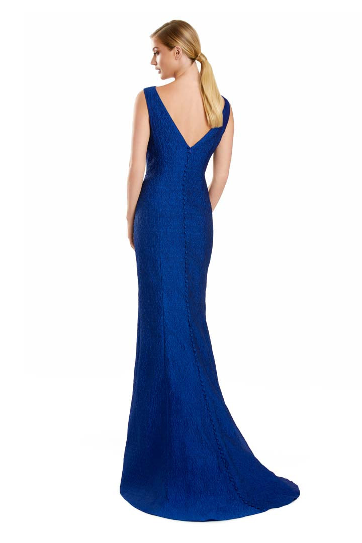 Formal Dresses Long Formal Evening Jacket Dress Sapphire