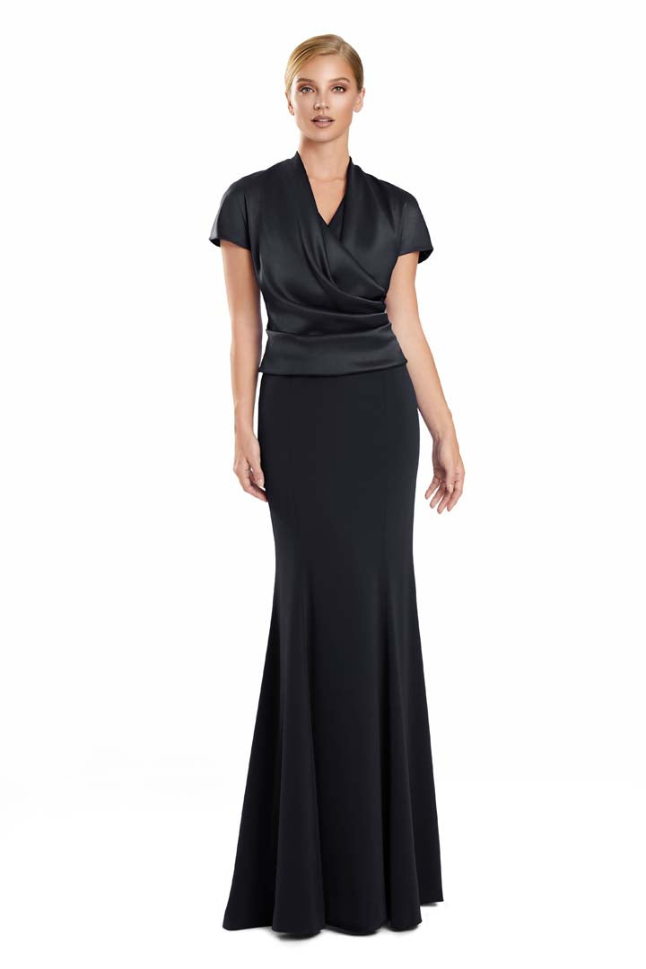 Mother of the Bride Dresses Formal Long Evening Mermaid Dress Black