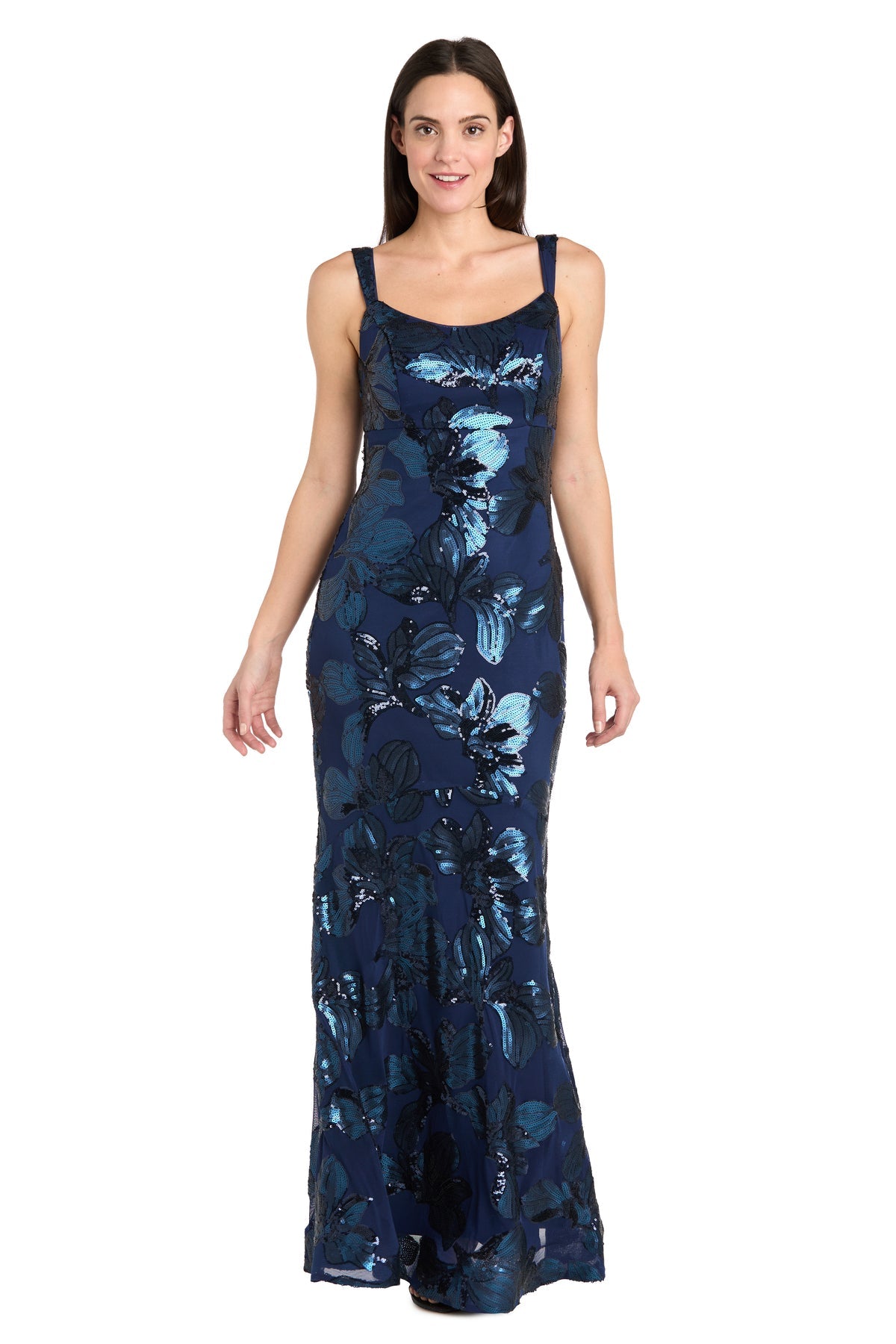 Formal Dresses Long Formal Sequin Evening Dress Navy