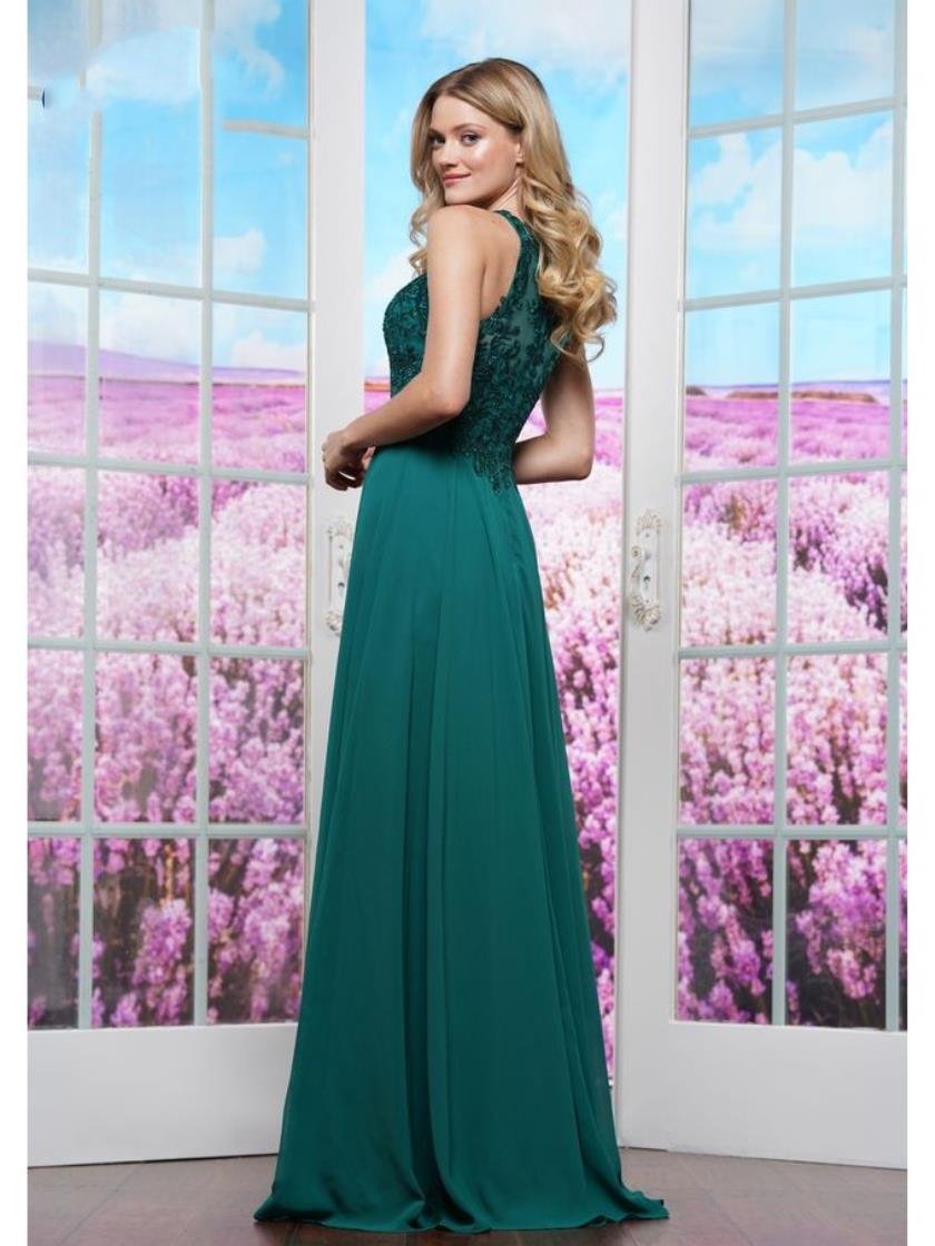 Prom Dresses Long Formal Fitted Evening Prom Dress Deep Green