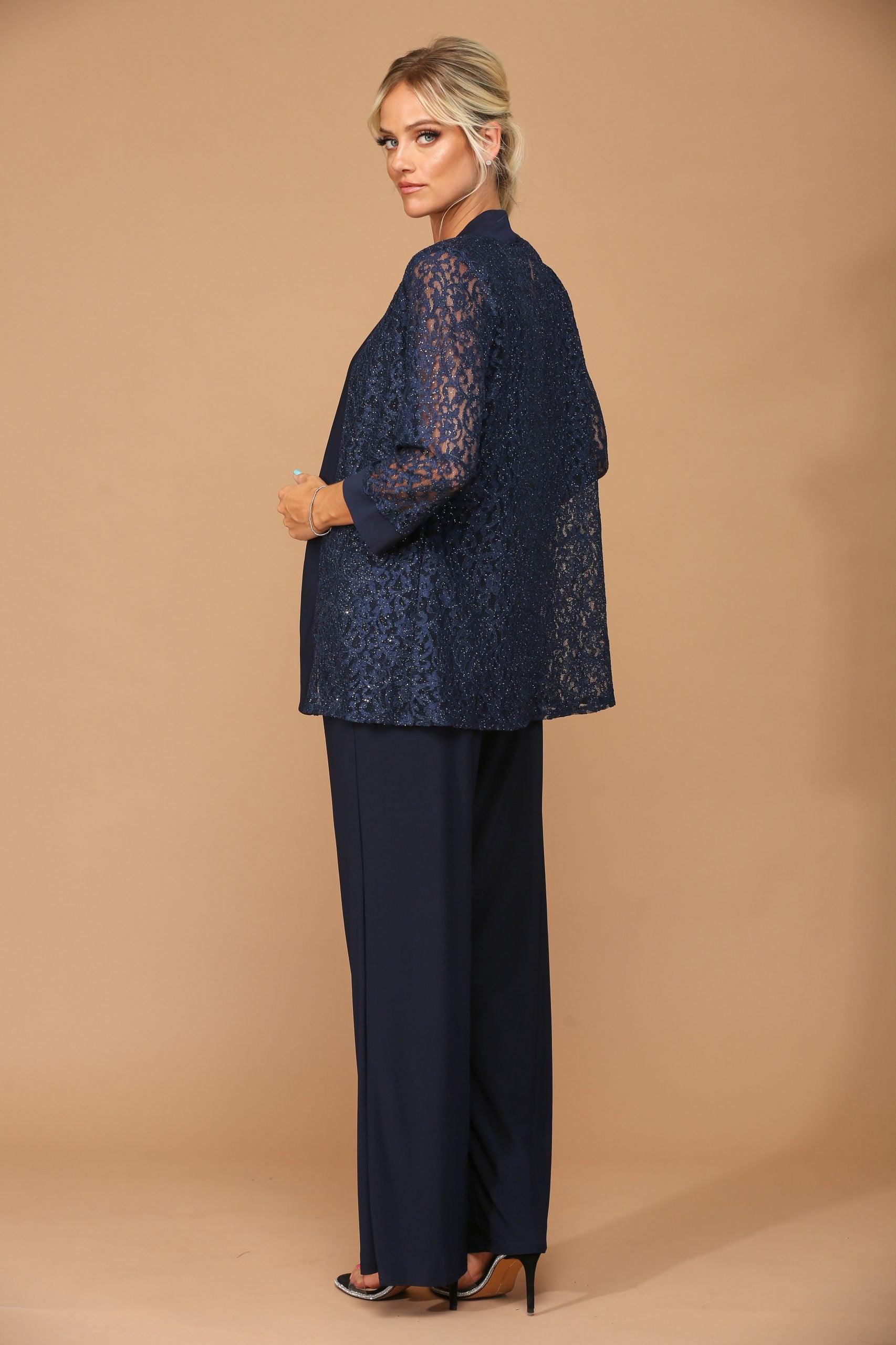 Formal Pant Suit Navy