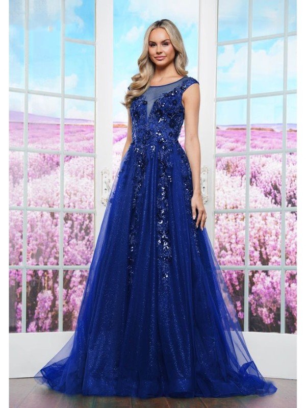 Prom Dresses Formal Evening Long Prom Dress Royal