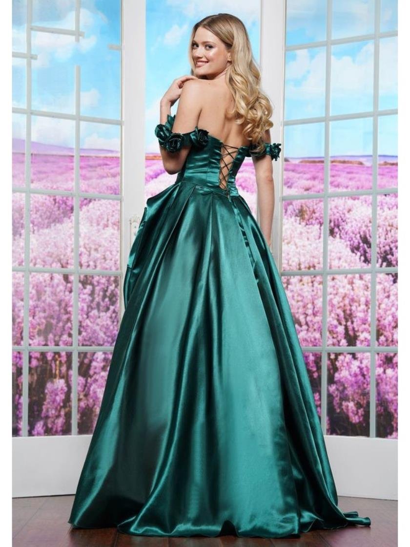Prom Dresses Long Ball Gown Formal Evening Prom Dress Deep Green