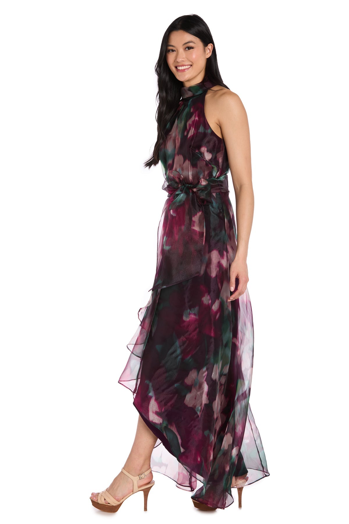 Cocktail Dresses Short High Low Cocktail Dress Plum