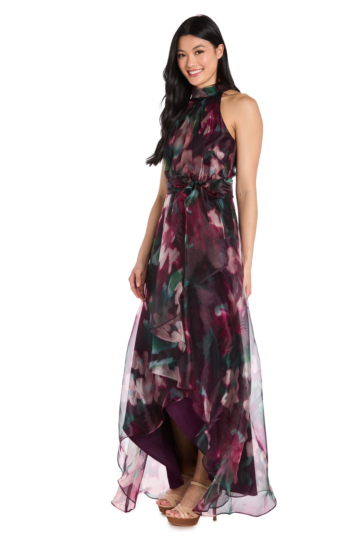Cocktail Dresses Short High Low Cocktail Dress Plum