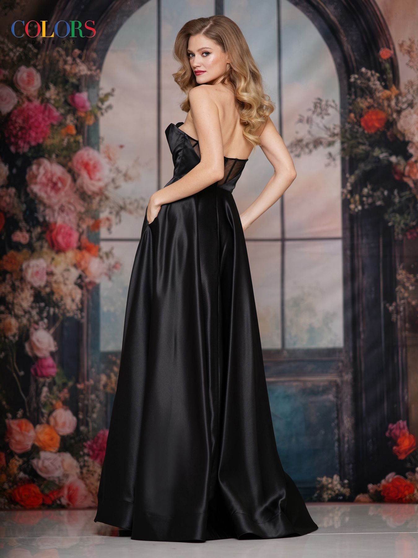 Prom Dresses Long Formal A Line Prom Dress Black