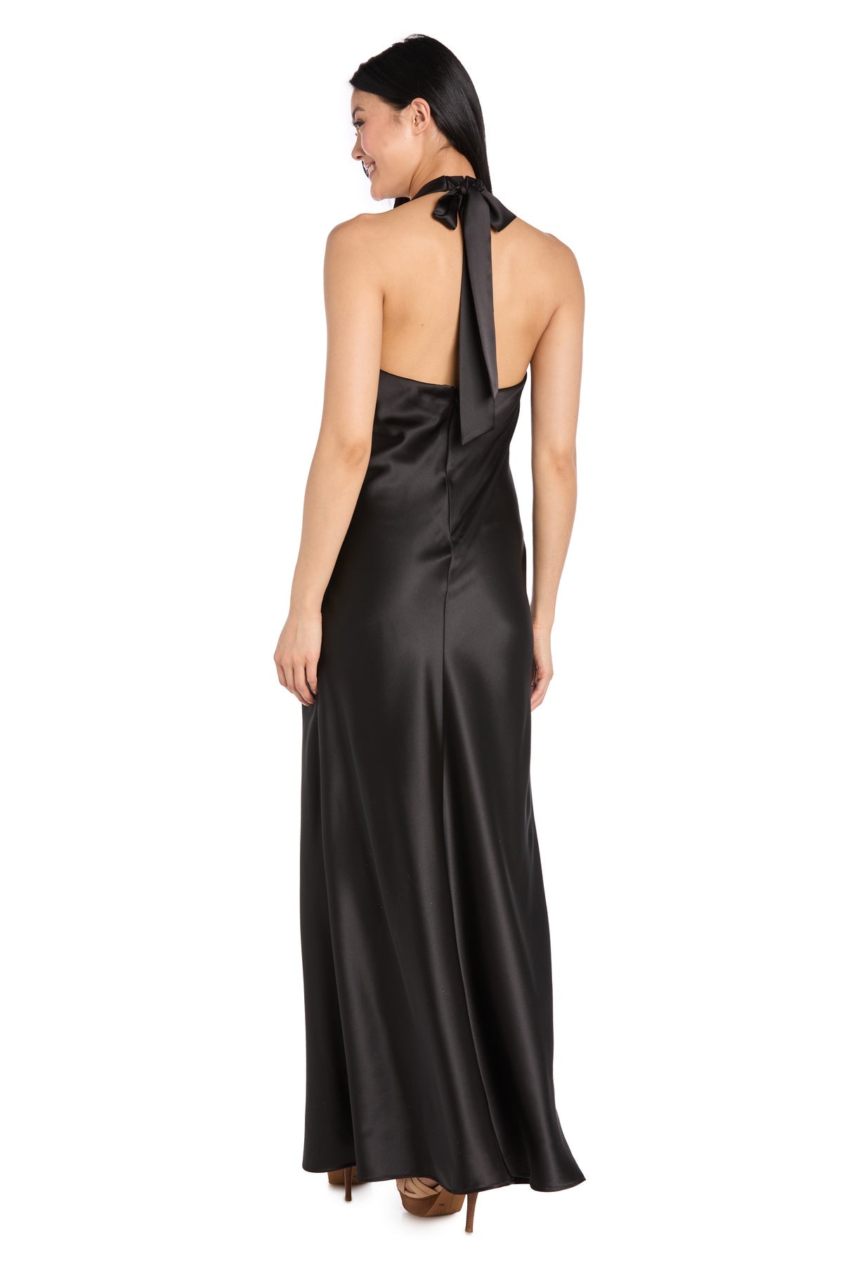 Prom Dresses Fitted Long Formal Evening Dress Black/Red