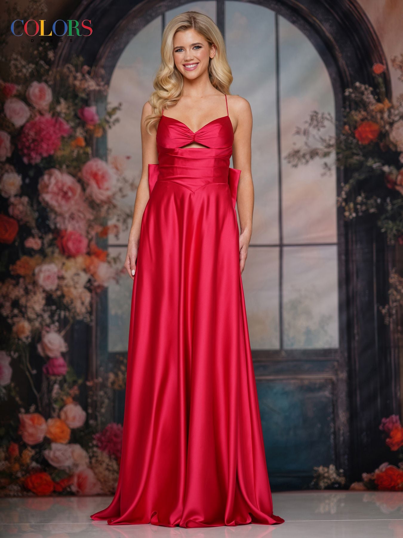 Prom Dresses A Line Long Formal Prom Dress Lipstick