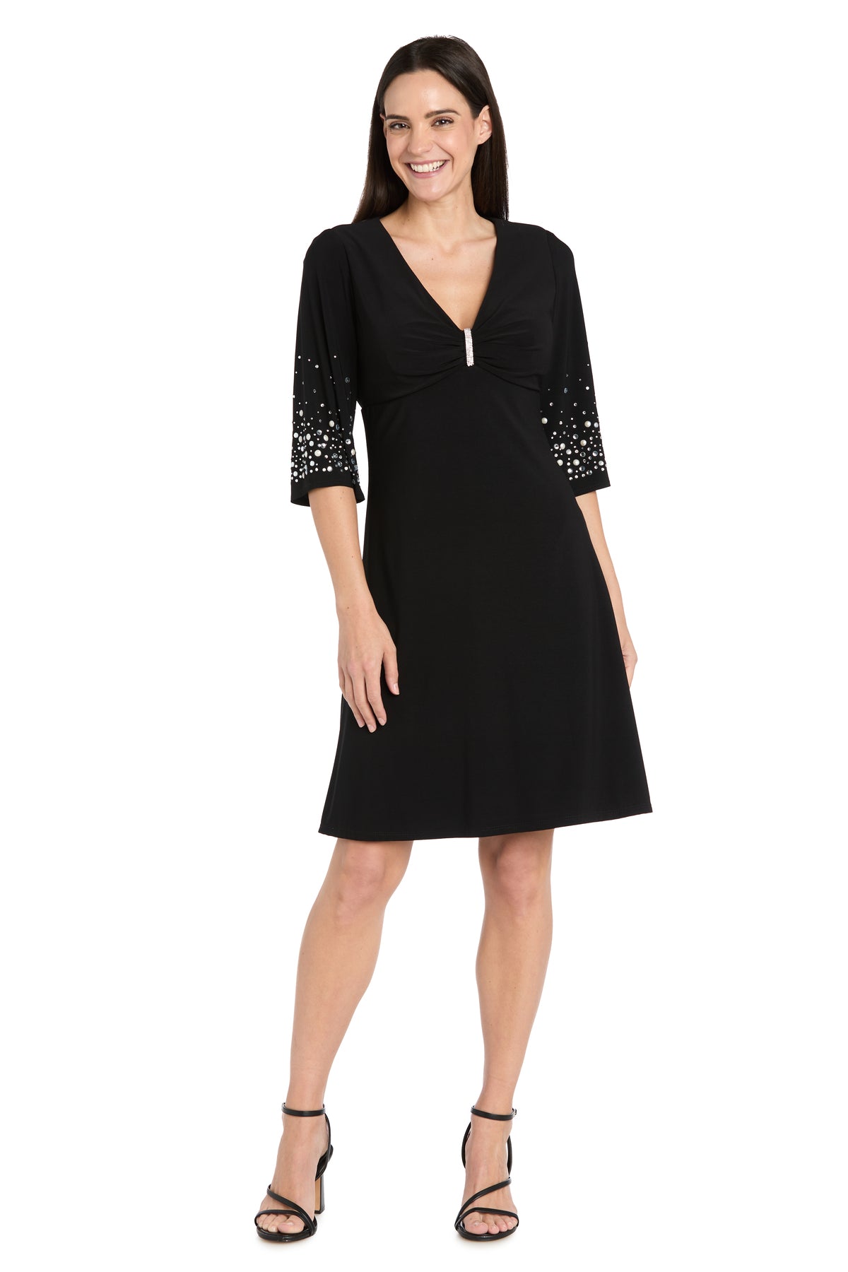 Cocktail Dresses Beaded Short Cocktail Dress Black