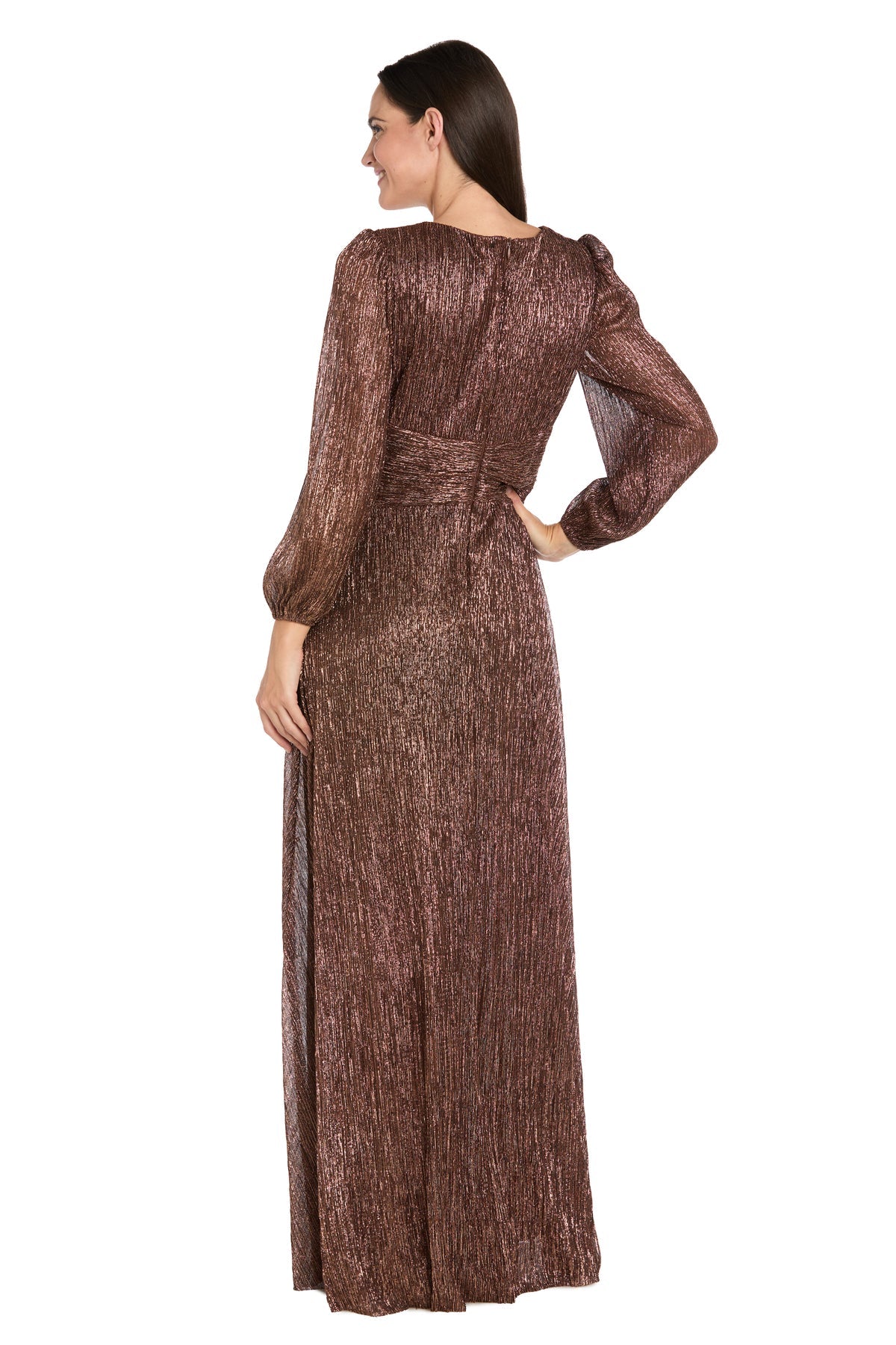 Prom Dresses Long Formal Ruffle Prom Dress Copper