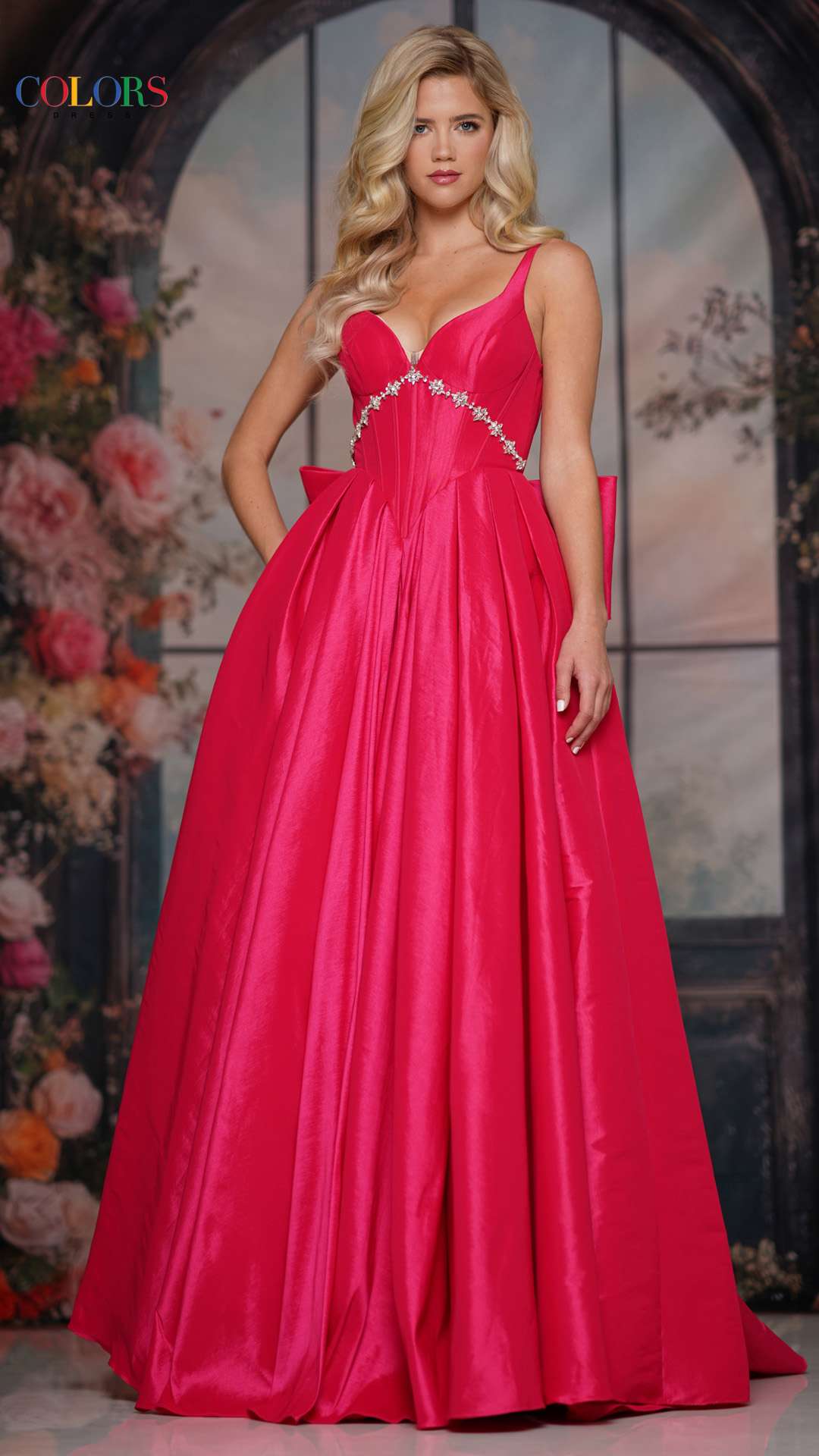 Prom Dresses Long Formal Ball Gown Prom Dress Hot Pink