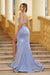 Prom Dresses Long Sequins Evening Prom Dress Periwinkle