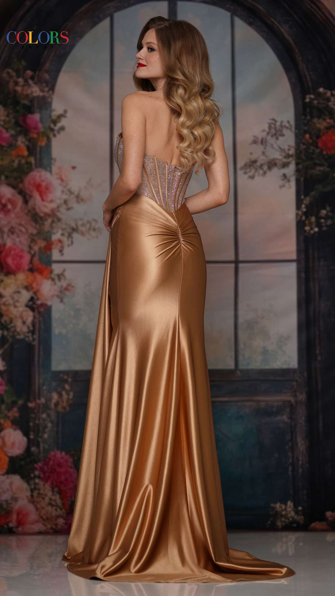 Prom Dresses Long Formal Corset Fitted Beaded Sequin Prom Dress Dark Nude