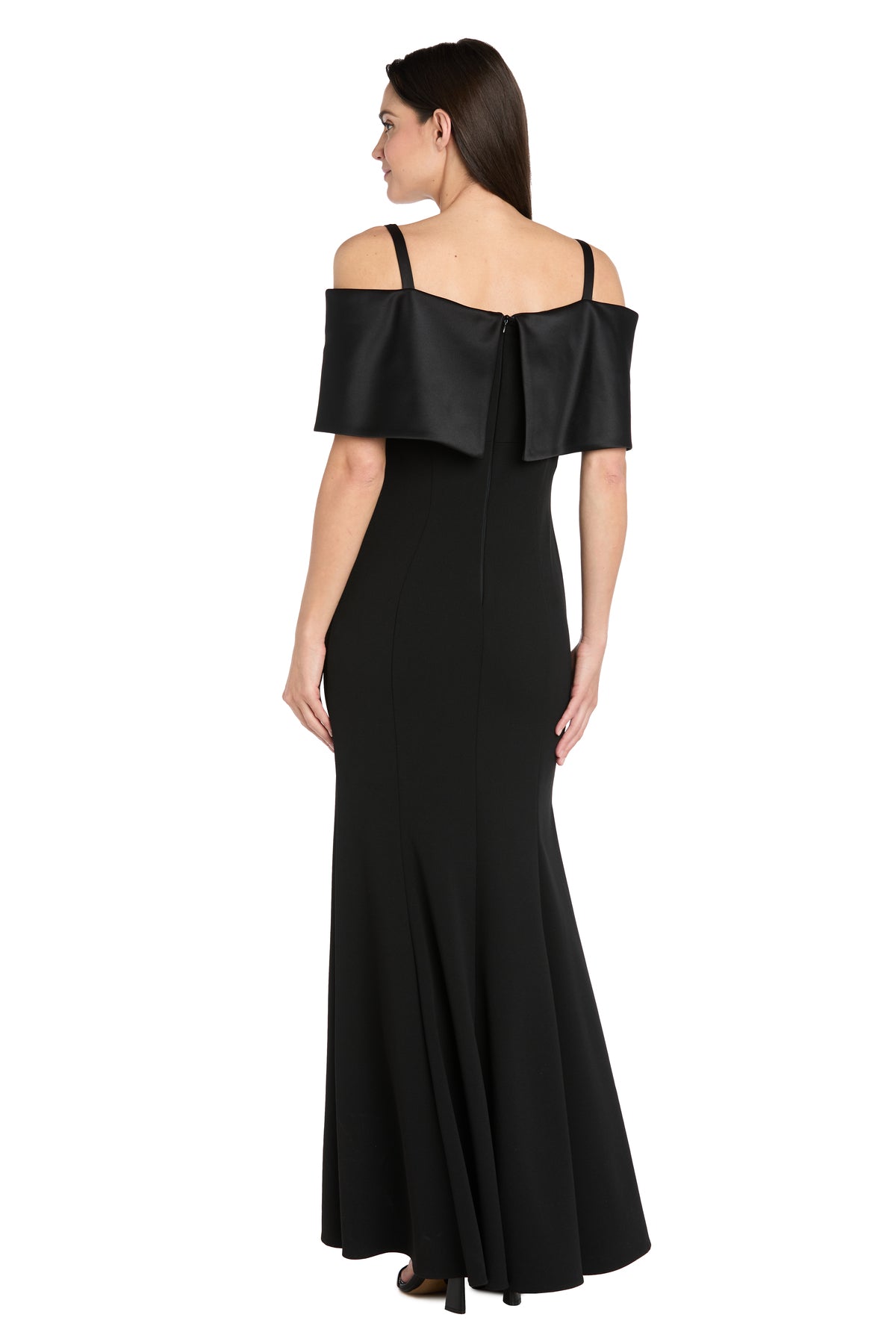 Prom Dresses Mermaid Fitted Formal Long Prom Dress Black