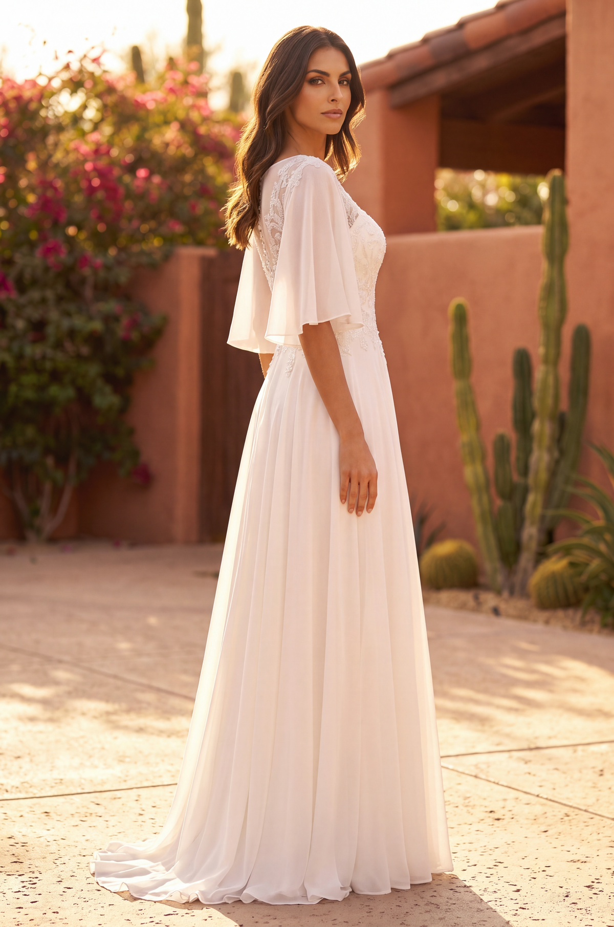 Short Sleeve Mother of the Bride Dress