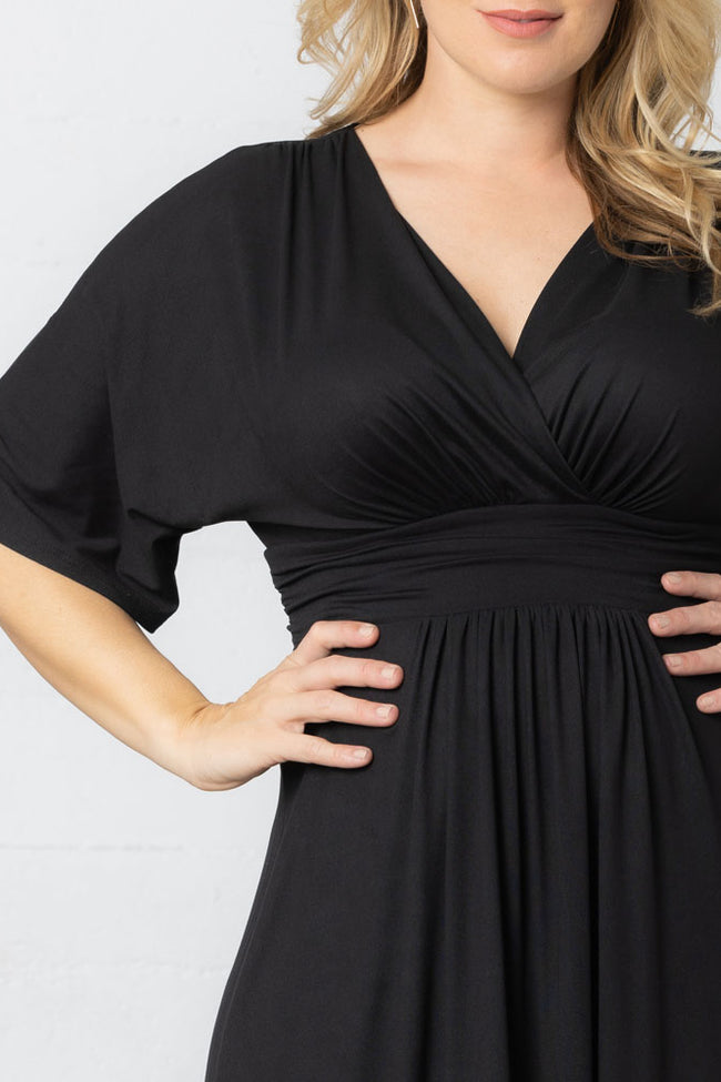 Plus Size Dresses Mother of the Bride Long Formal Plus Size Dress Black Noir