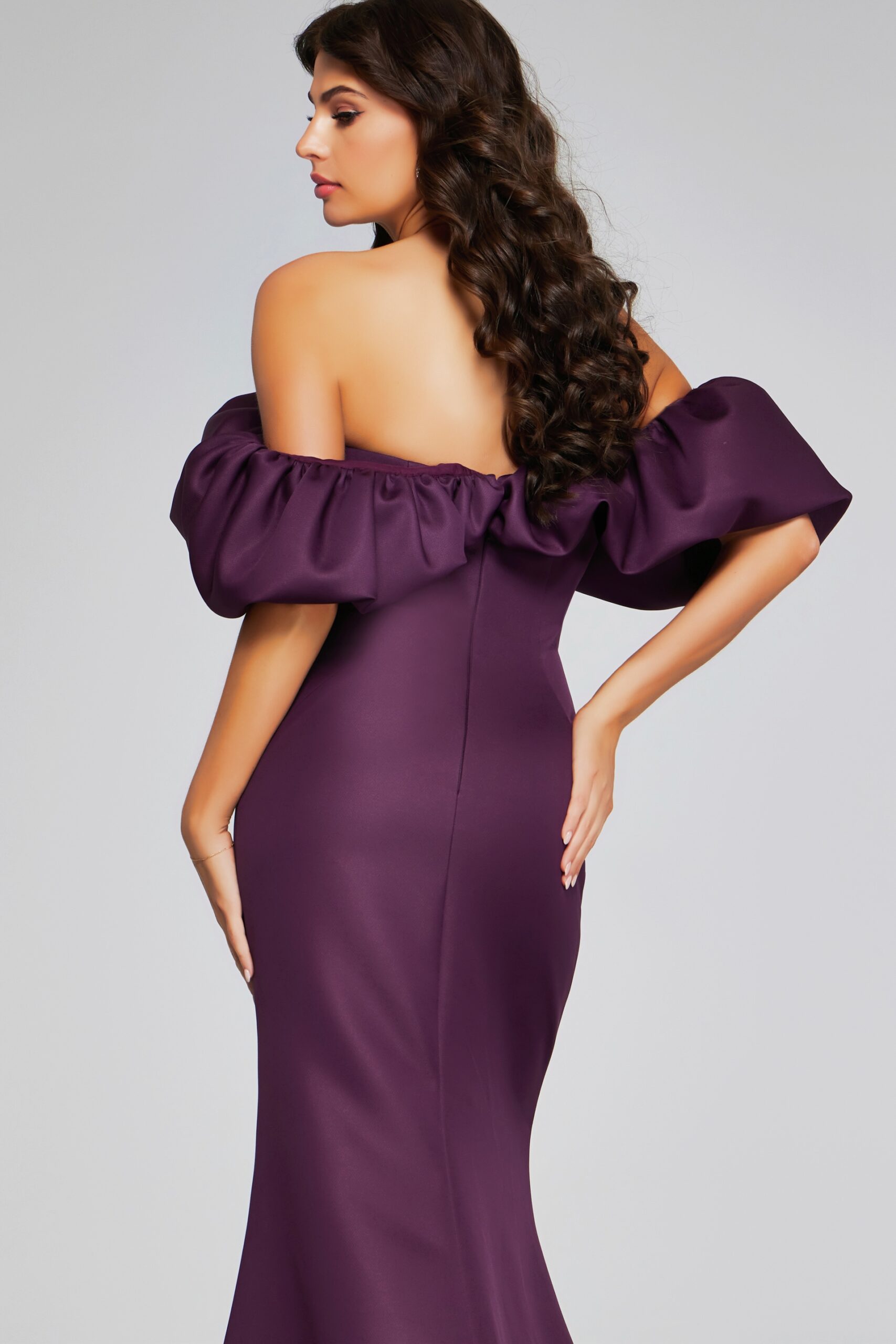 Formal Dresses Long Mermaid Ruffled Formal Dress Wine