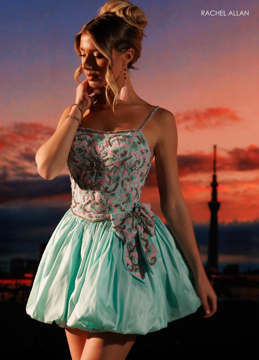 Sweetheart Mini Tulle Cocktail A-Line Rachel Allan 40748