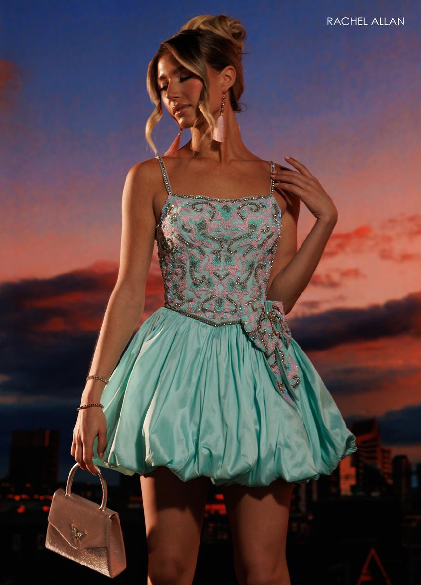 Sweetheart Mini Tulle Cocktail A-Line Rachel Allan 40748