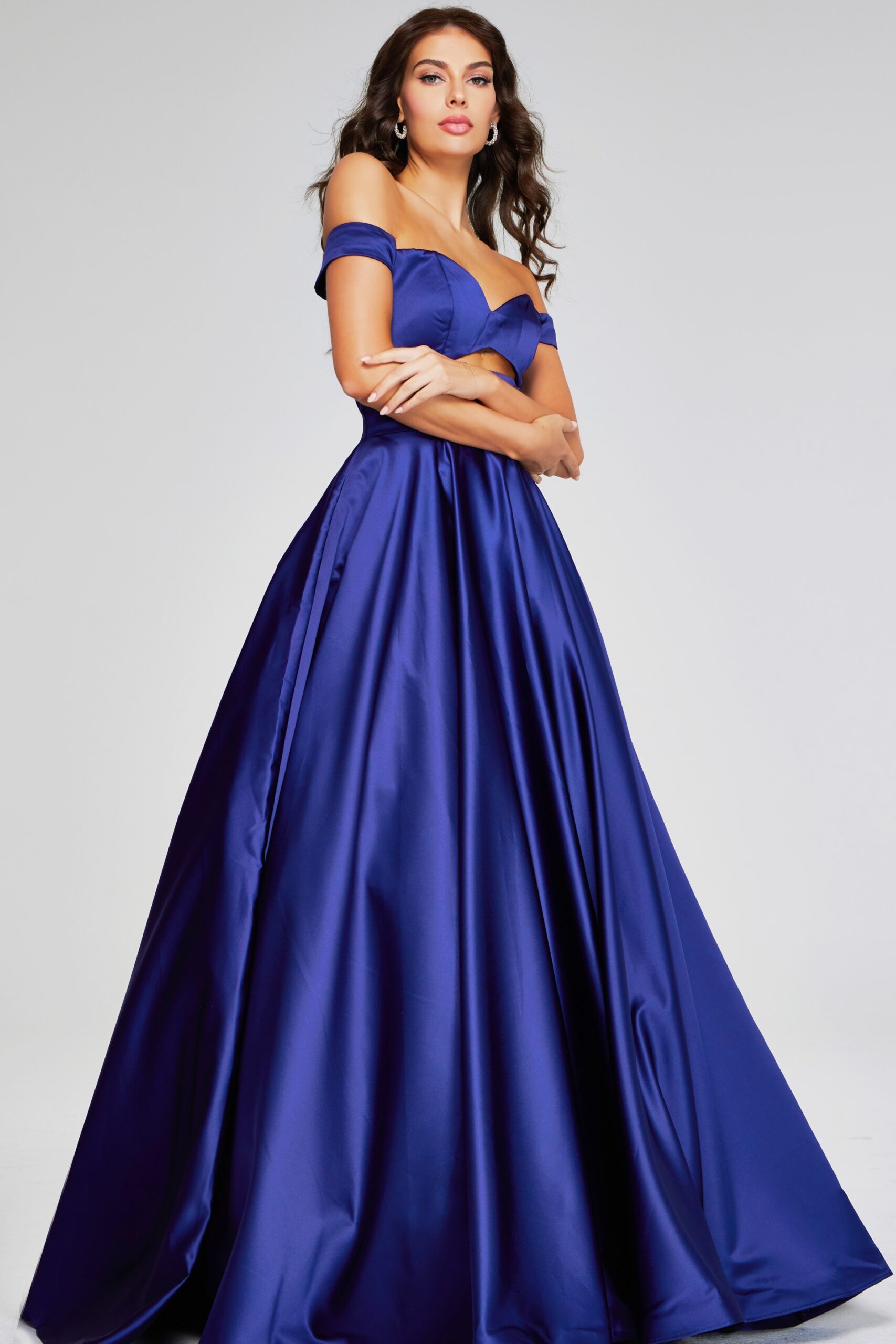 Prom Dresses A Line Formal Long Ball Gown Pocket Prom Dress Dark Purple