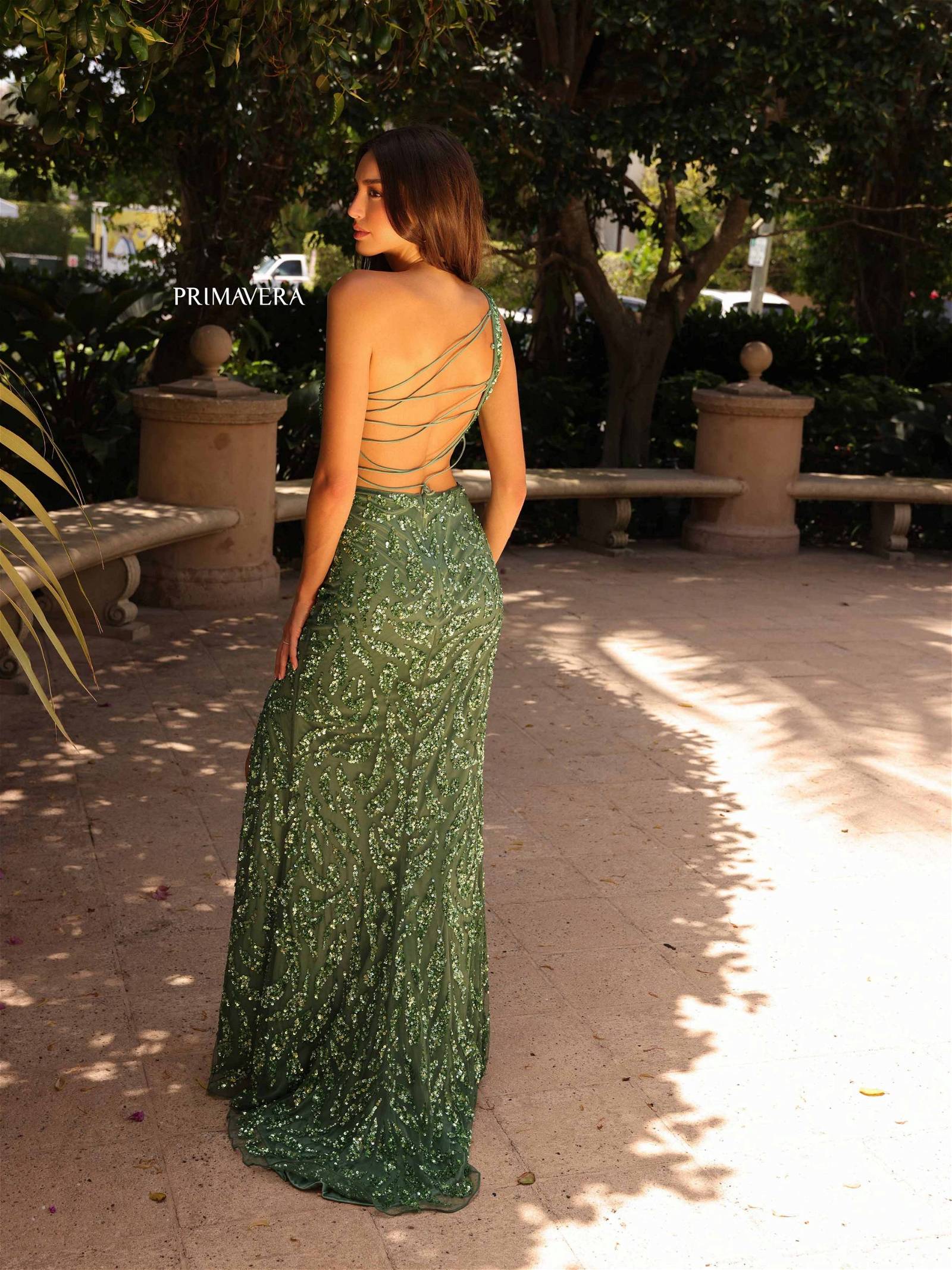 Prom Dresses Beaded Long Formal Sequin Prom Dress Sage Green