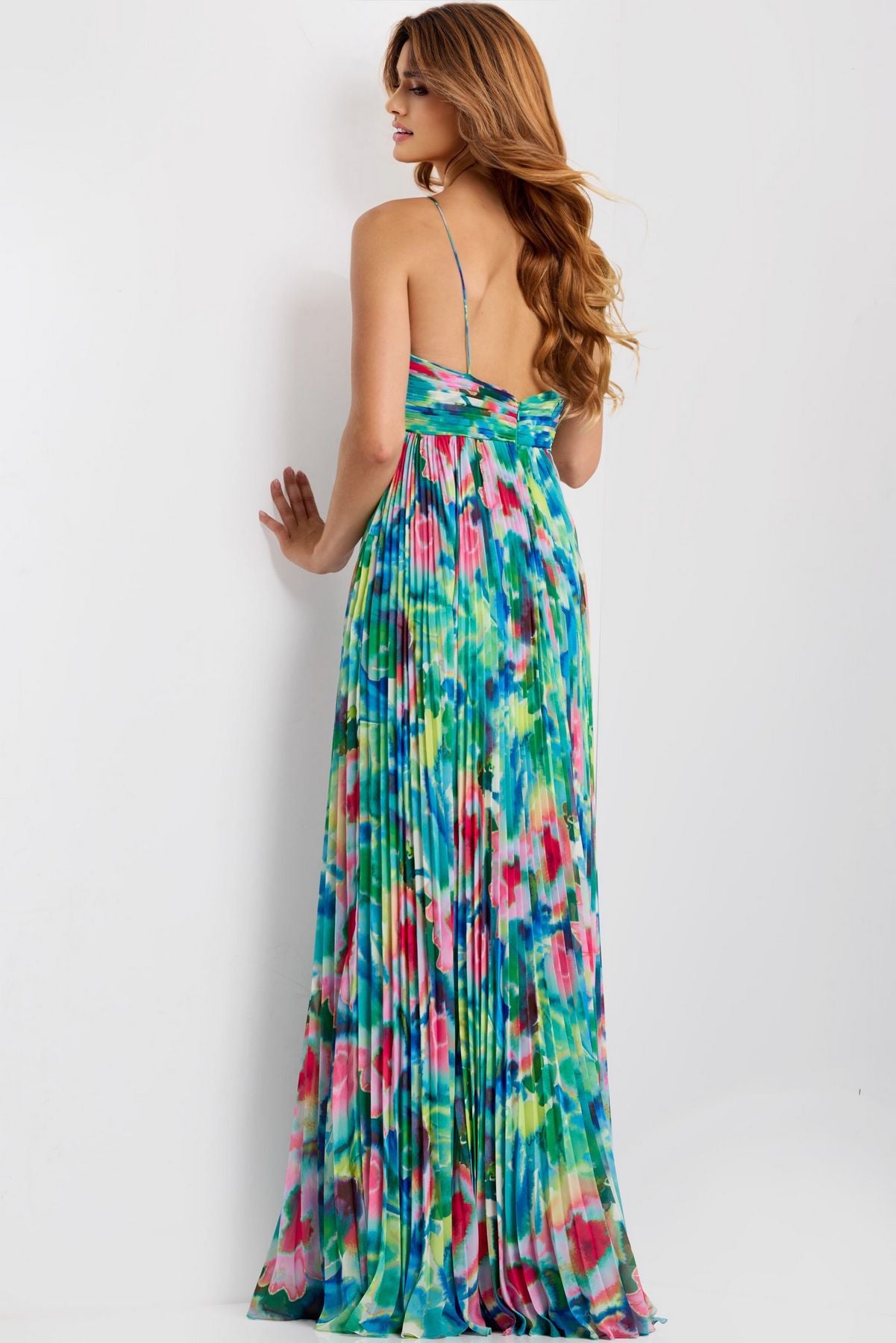 Prom Dresses Long Formal Print Evening Prom Dress Print