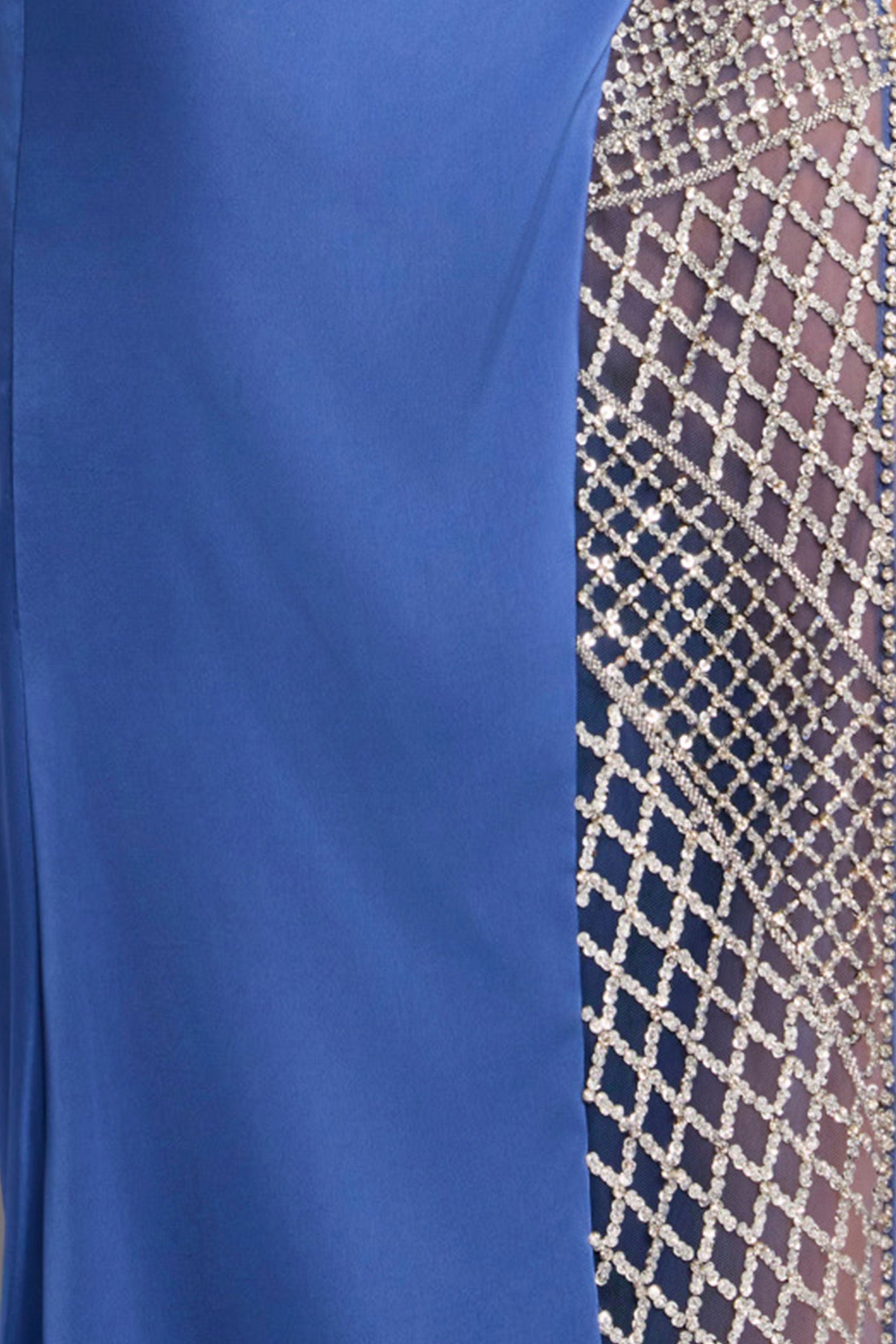 Prom Dresses Long Formal Beaded Prom Dress Jovani 42850 Periwinkle