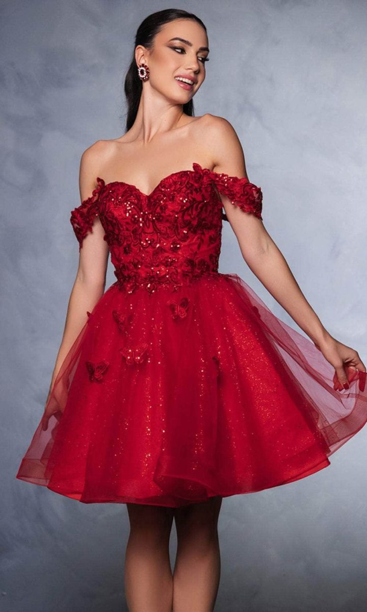 Sweetheart Mini/Short Tulle Cocktail A-Line May Queen 2105