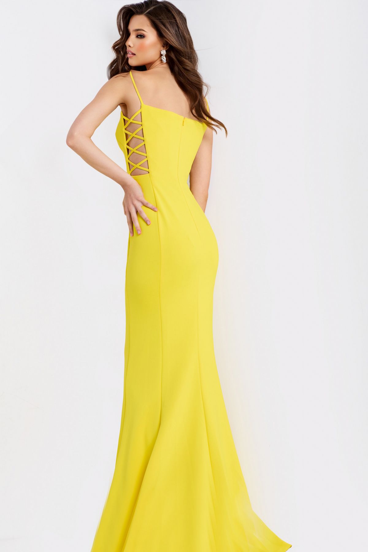 Prom Dresses Formal Long Evening Fitted Prom Dress Yellow