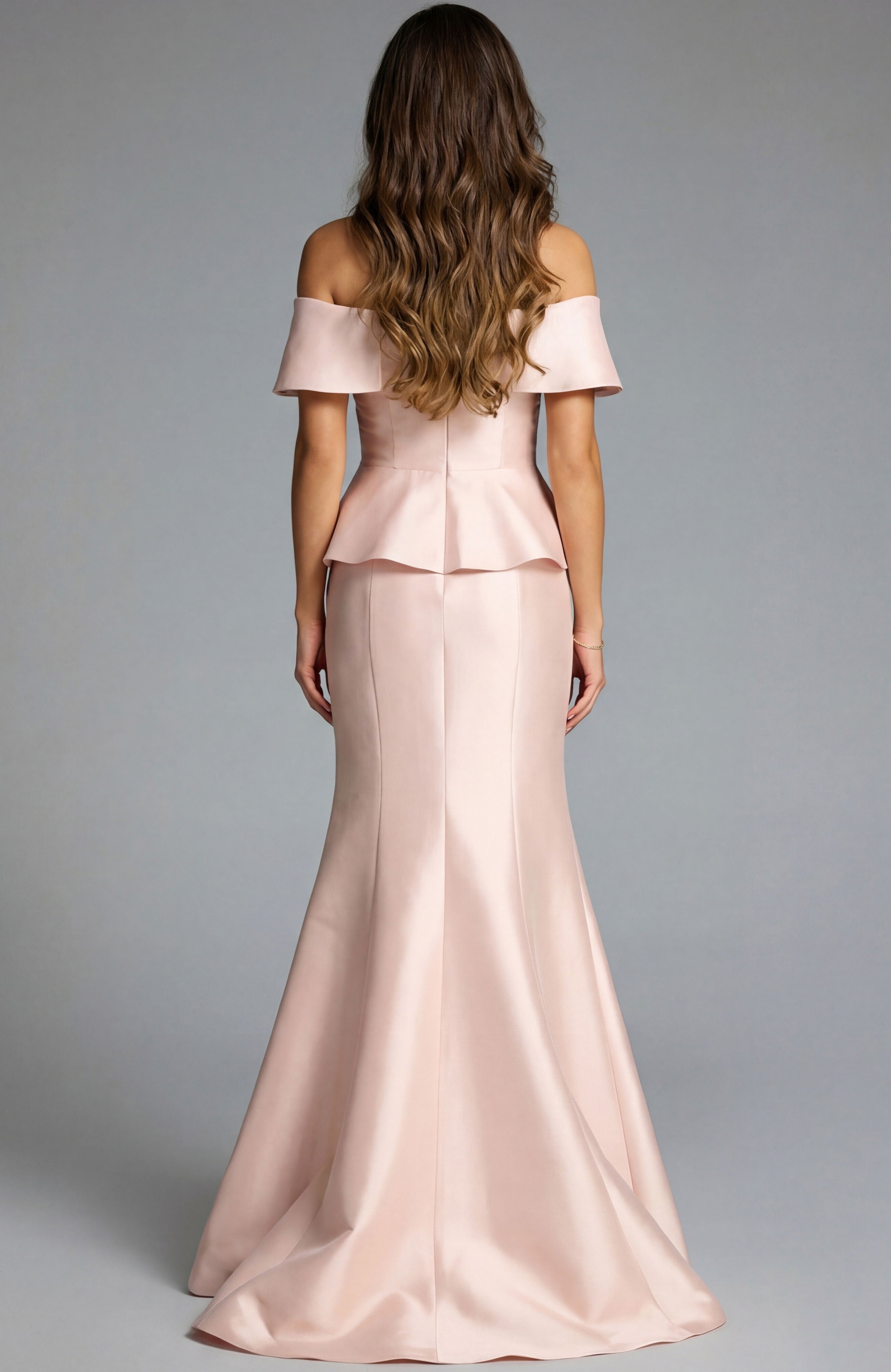 Mother of the Bride Dresses Long Mermaid Formal Mother of the Bride Dress Jovani 43805 Blush