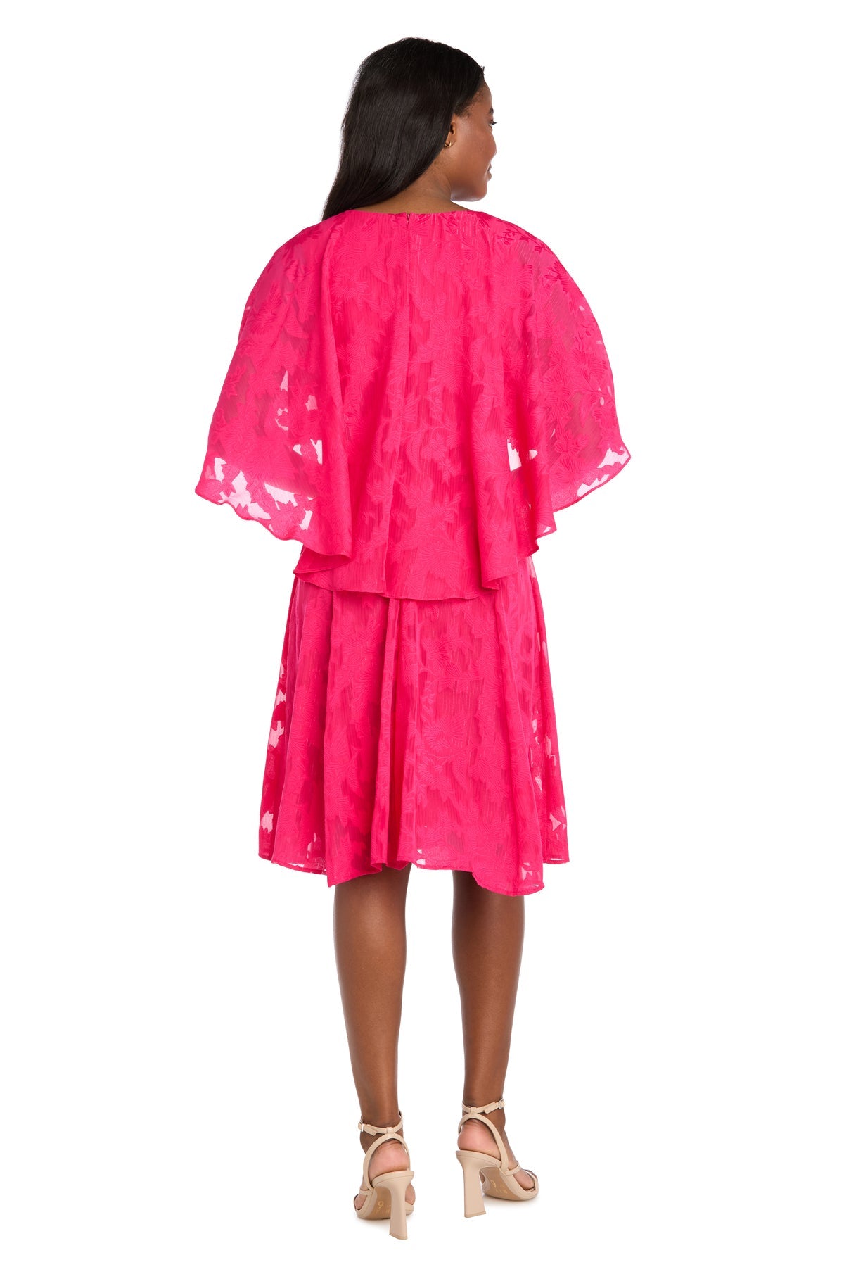 Cocktail Dresses Short A Line Mini Cocktail Dress R&M Richards 4443 Peony