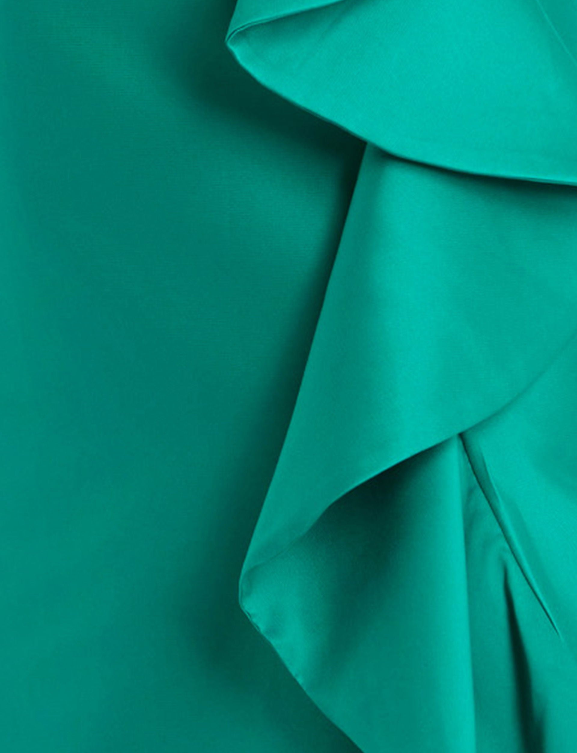 Formal Dresses Long Formal Prom Ruffle Dress Jovani 44473 Emerald