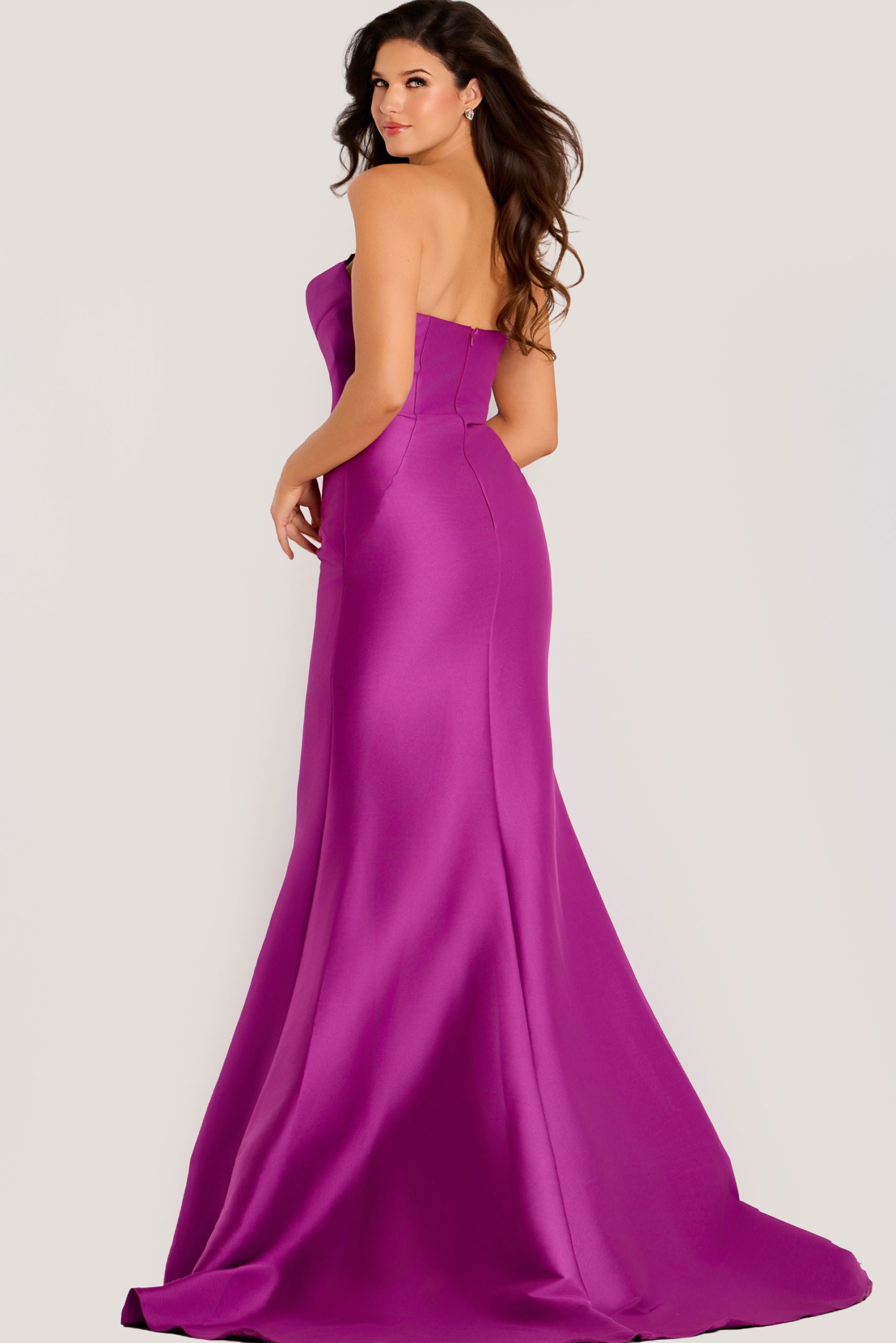 Prom Dresses Long Mermaid Formal Prom Dress Jovani 44529 Berry