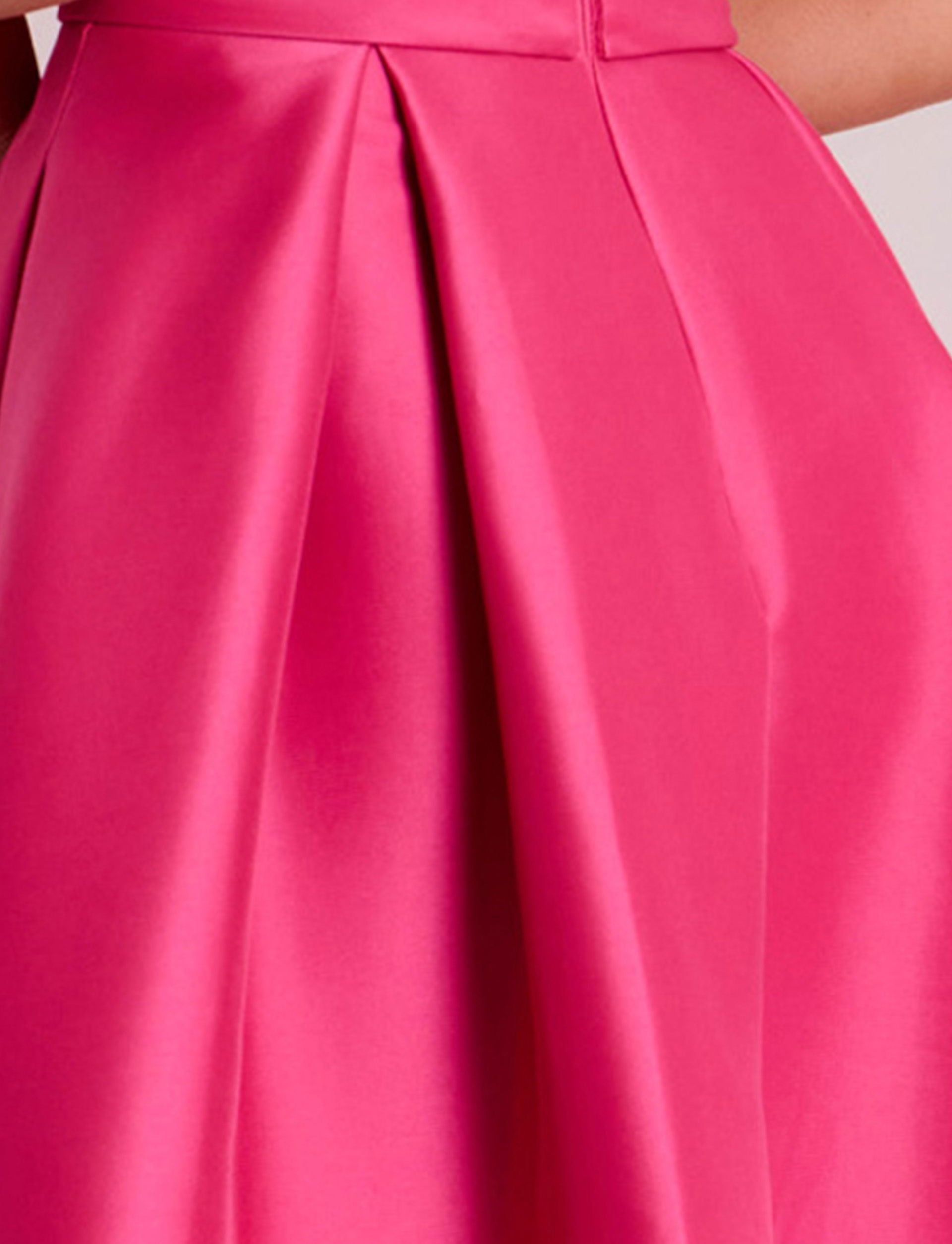 Formal Dresses Long Prom A Line Pleated Formal Dress Jovani 44719 Candy Pink