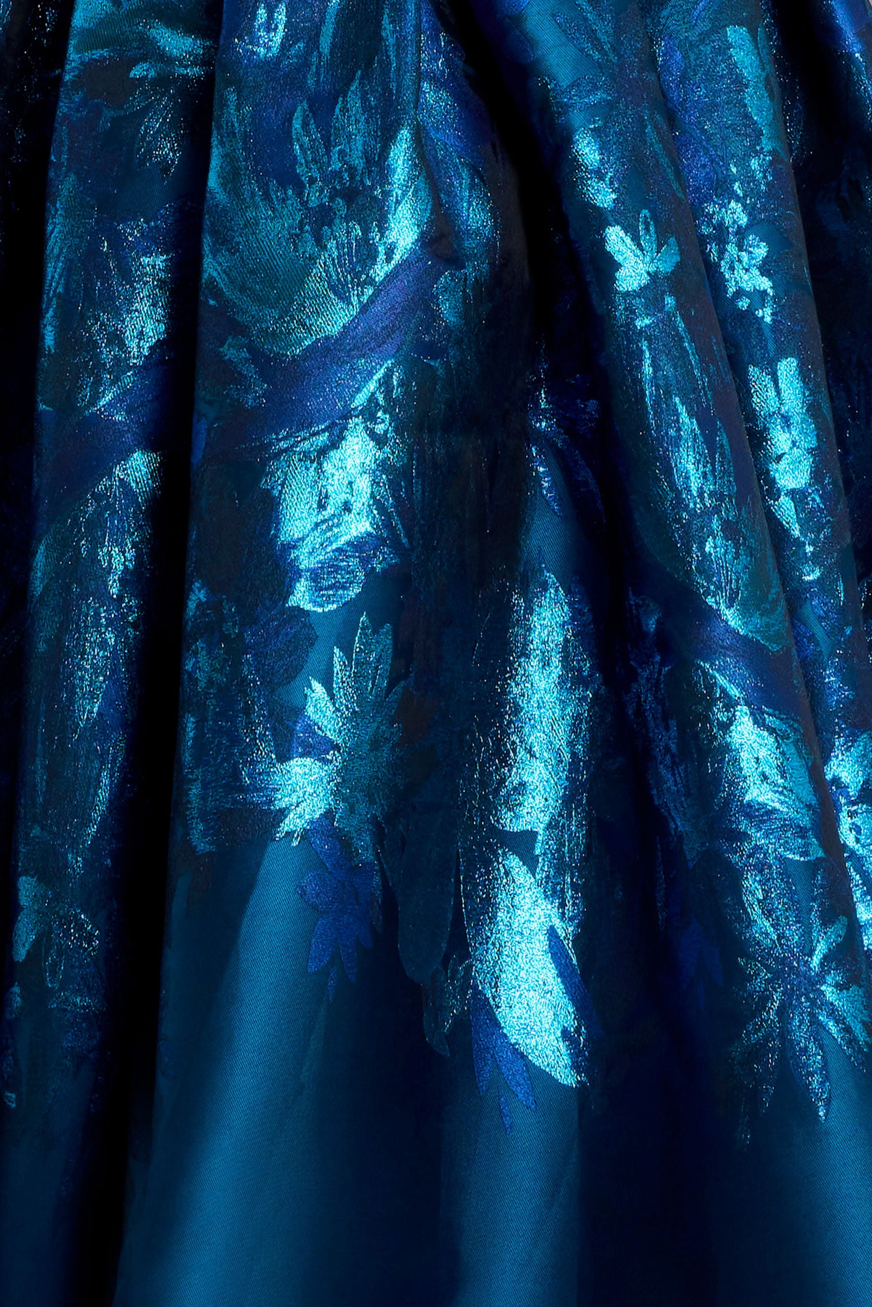 Formal Dresses Long Metallic Mermaid Formal Prom Dress Jovani 45614 Peacock