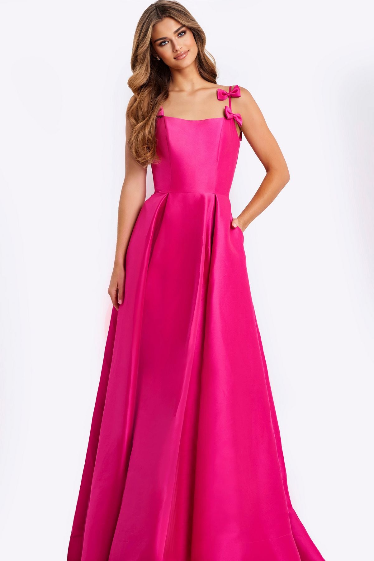 Prom Dresses Ball Gown Corset Long Formal Evening Prom Dress Candy Pink