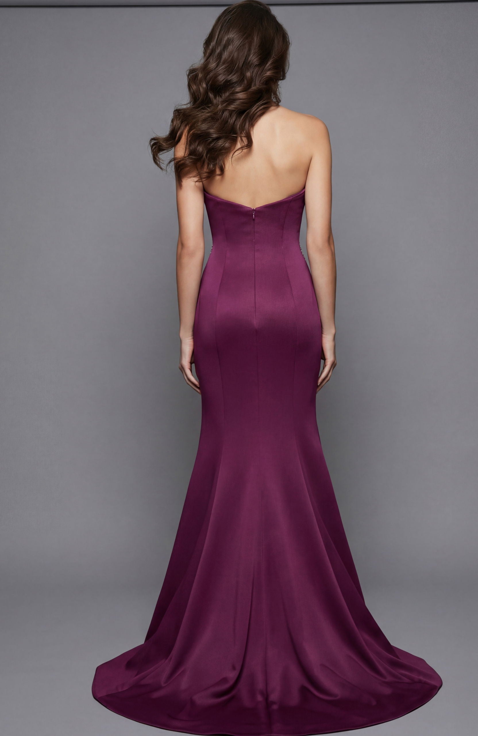 Prom Dresses Long Formal Beaded Mermaid Evening Prom Dress Jovani 47155 Magenta
